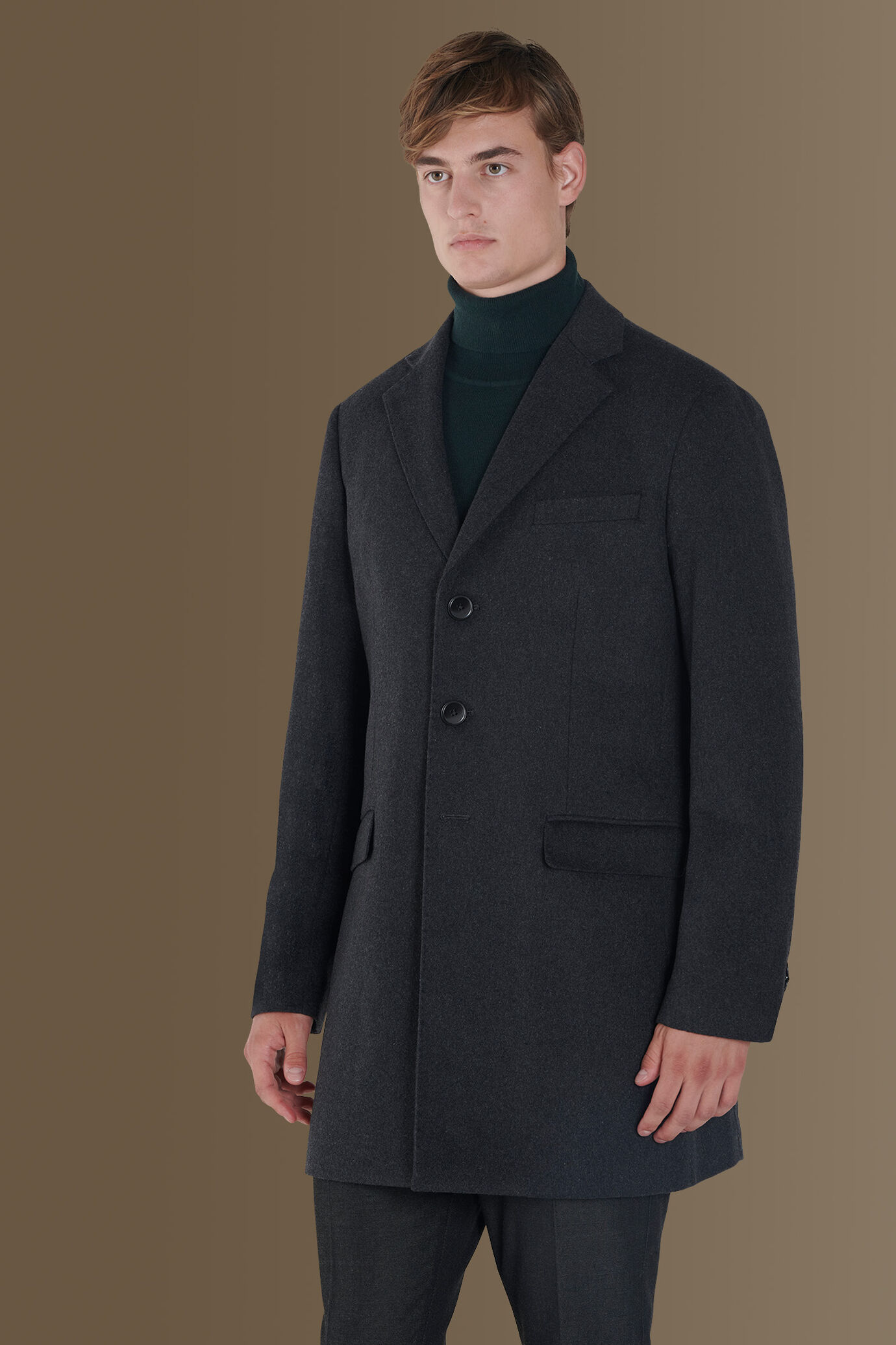 Cappotto classico misto lana image number 1