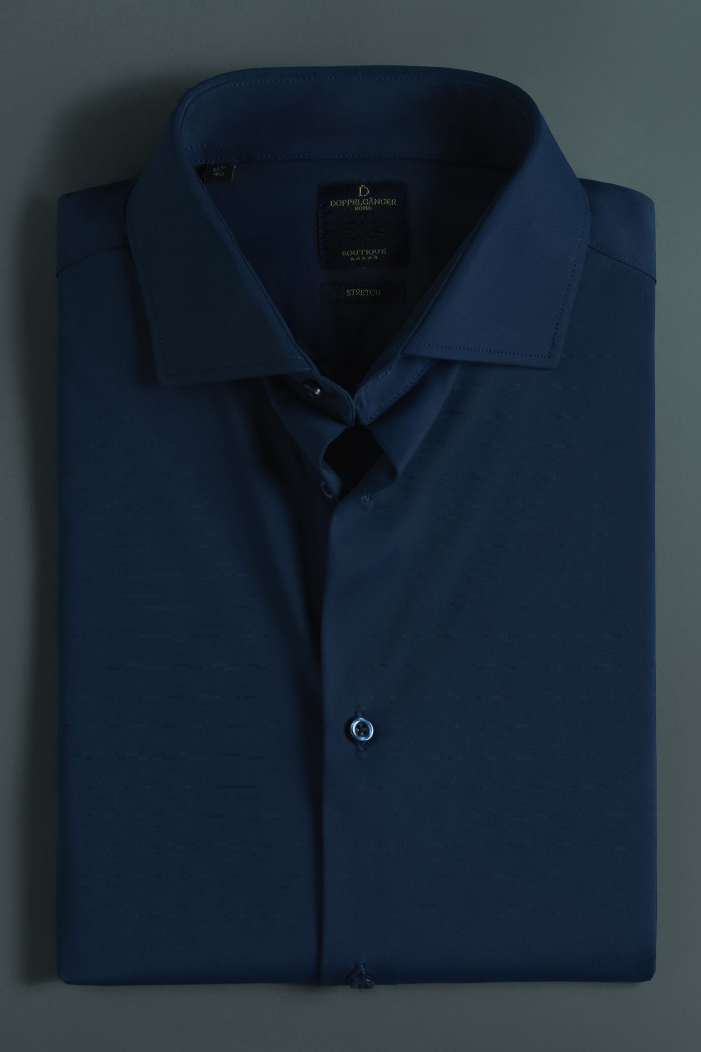 Camicia uomo collo francese casual manica lunga image number 0