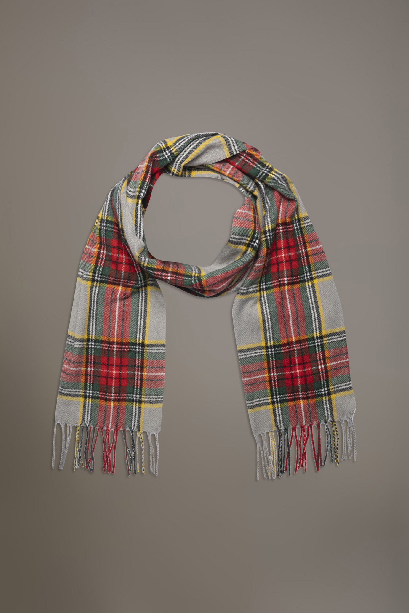 Tartan design shawl image number 0