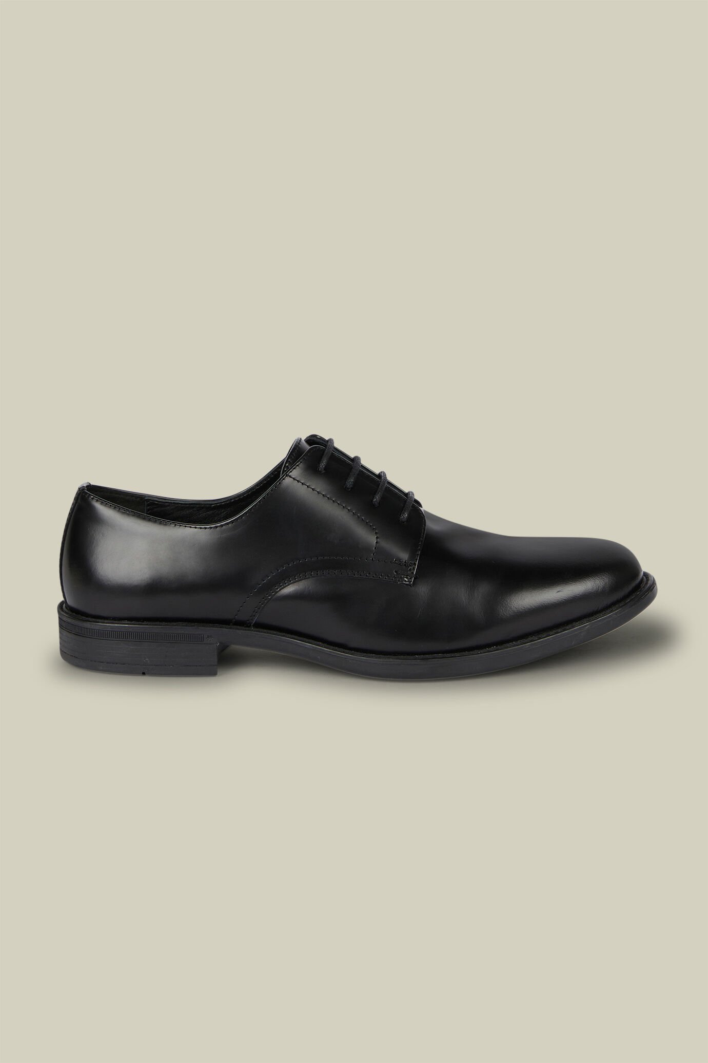 Derby-Schuh für Herren aus 100 % Echtleder mit Gummisohle image number 0