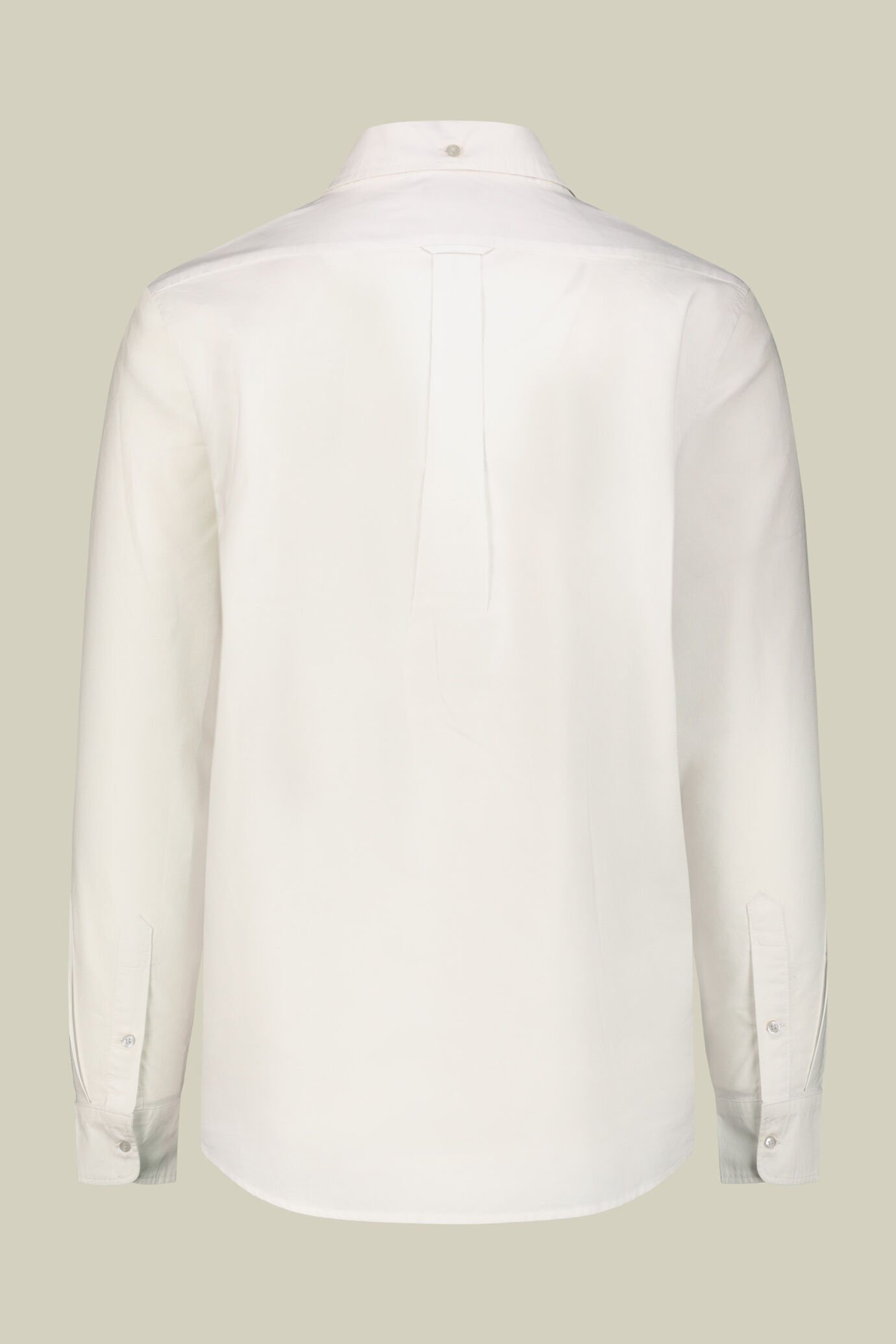 Herrenhemd aus 100 % Baumwolle Oxford, einfarbig, mit Button-Down-Kragen image number 5