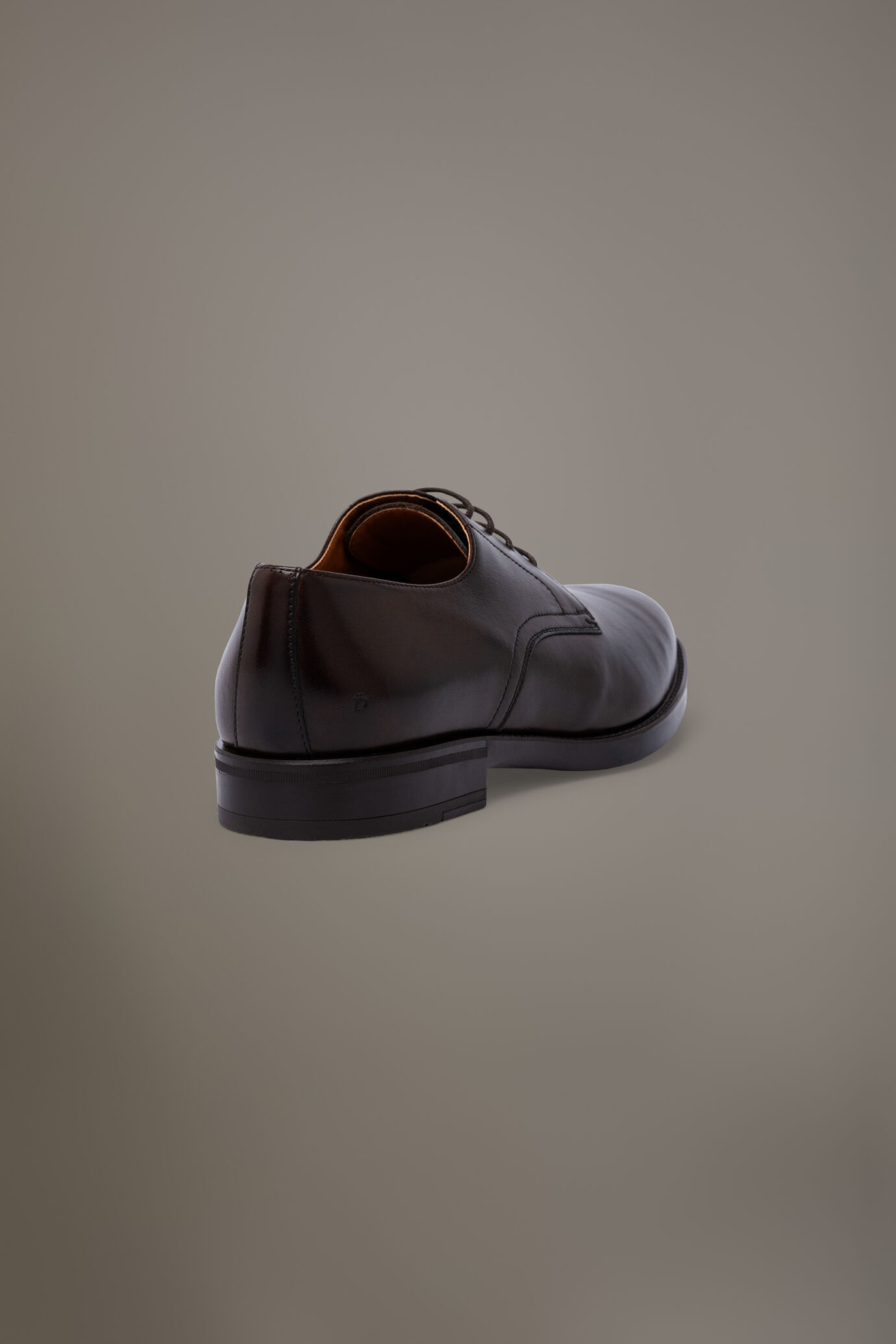 Derby shoes 100% leather with rubber sole image number 2