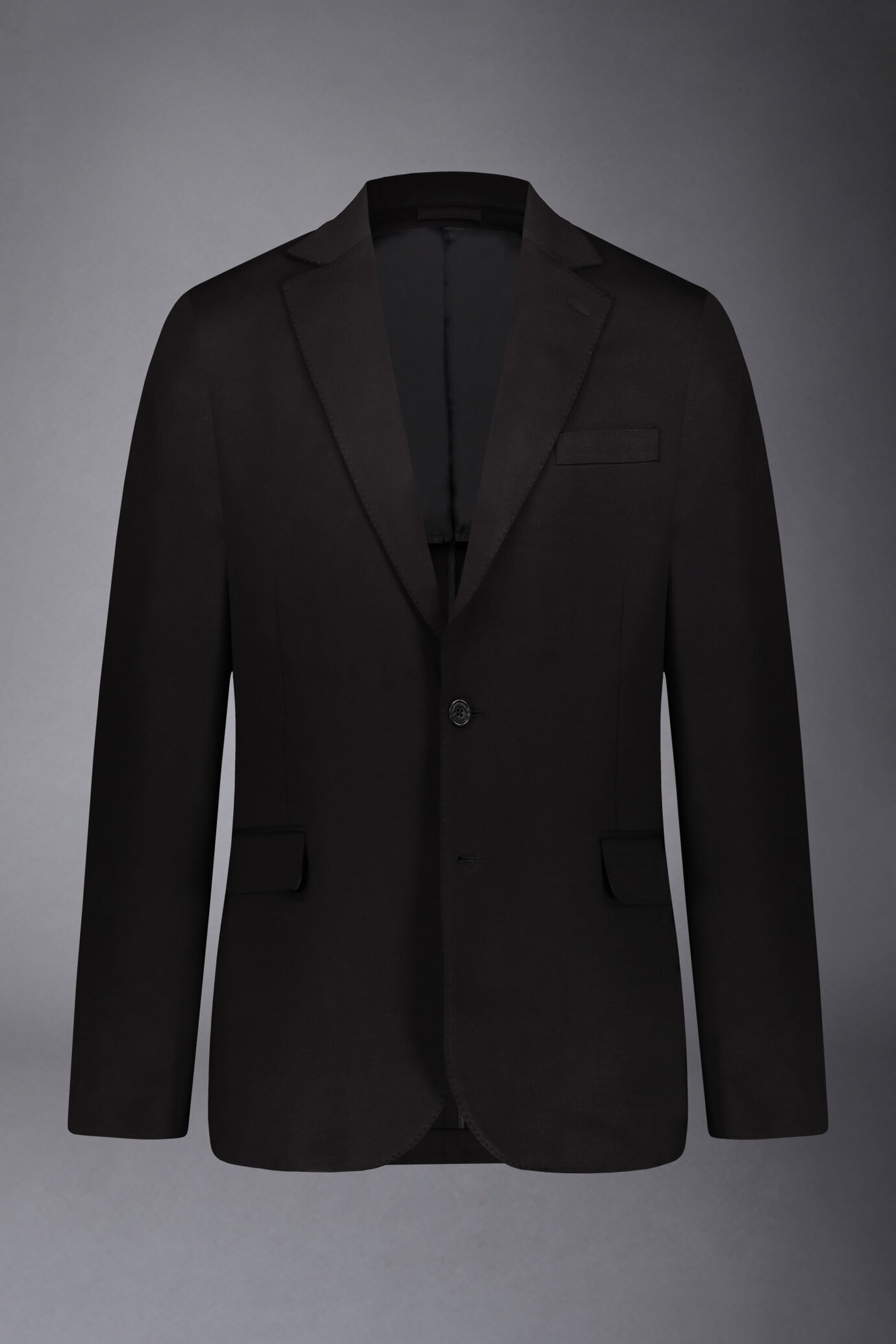 Giacca uomo monopetto in jersey regular fit image number 5