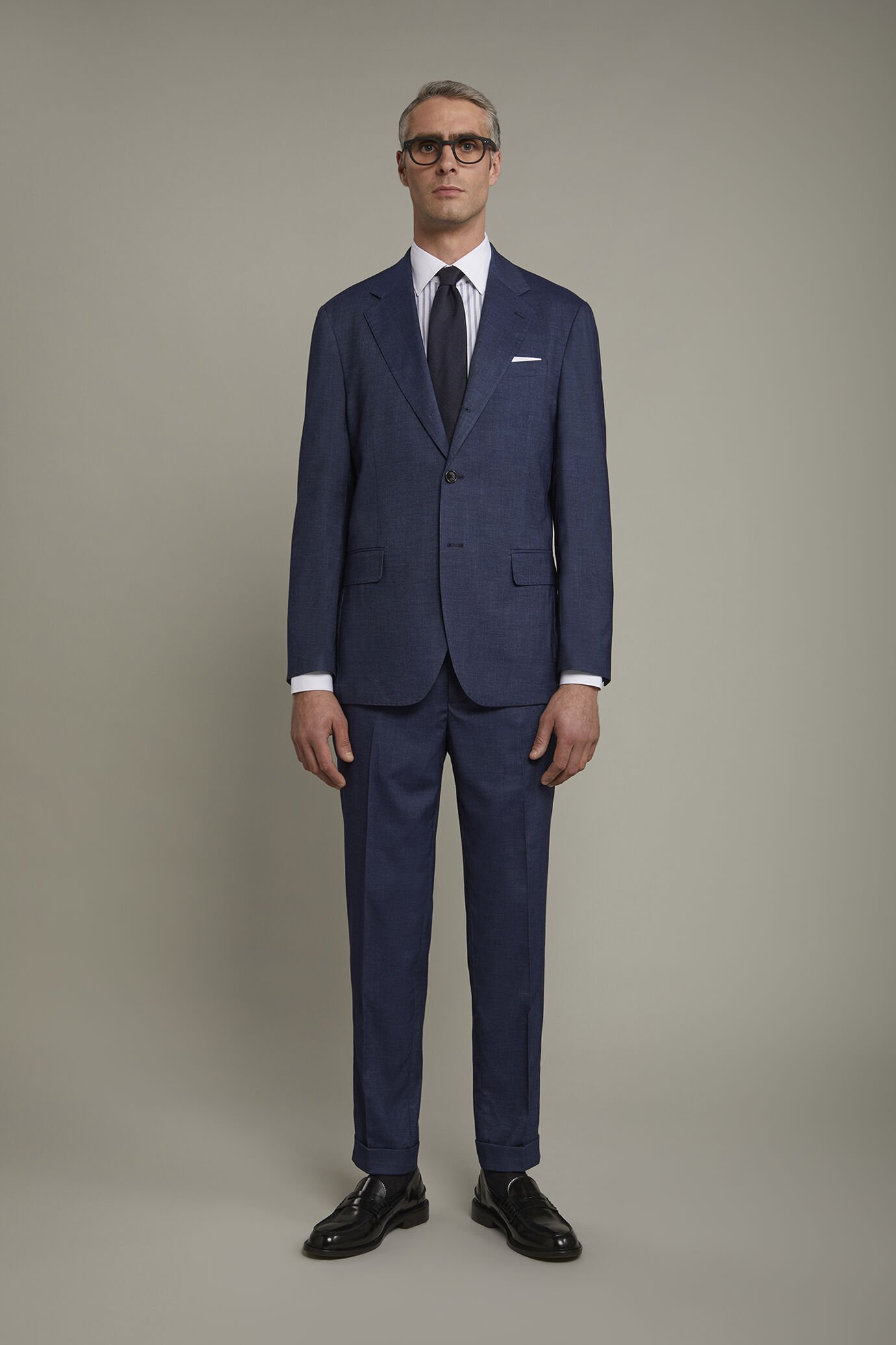 Abito uomo monopetto tre bottoni regular fit image number 2