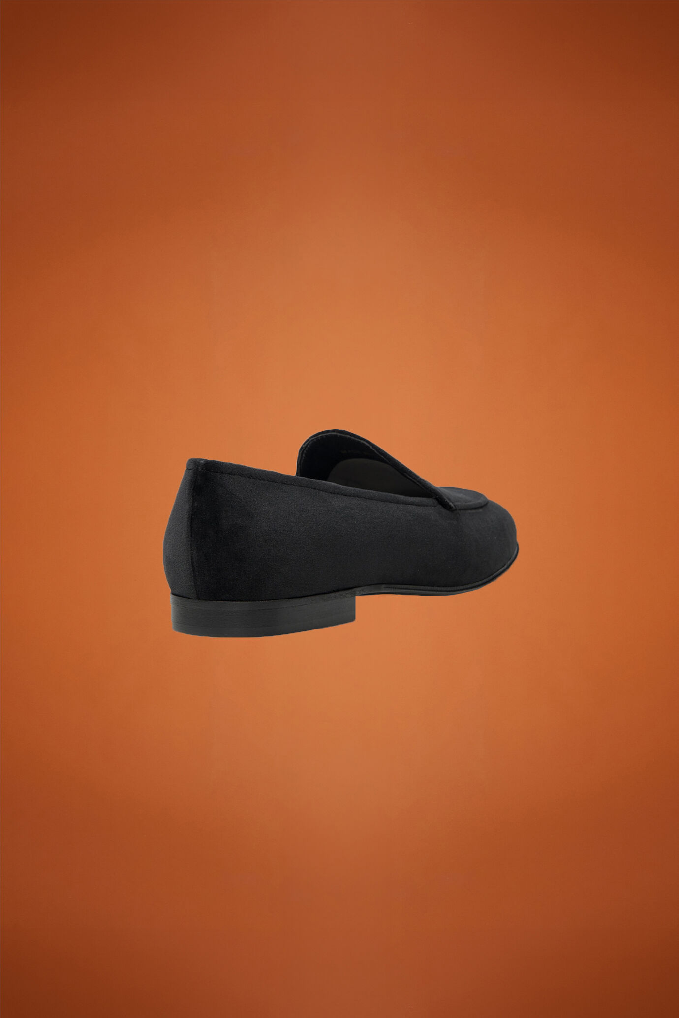 Mocassino classico donna in velluto con suola in thunit image number 2