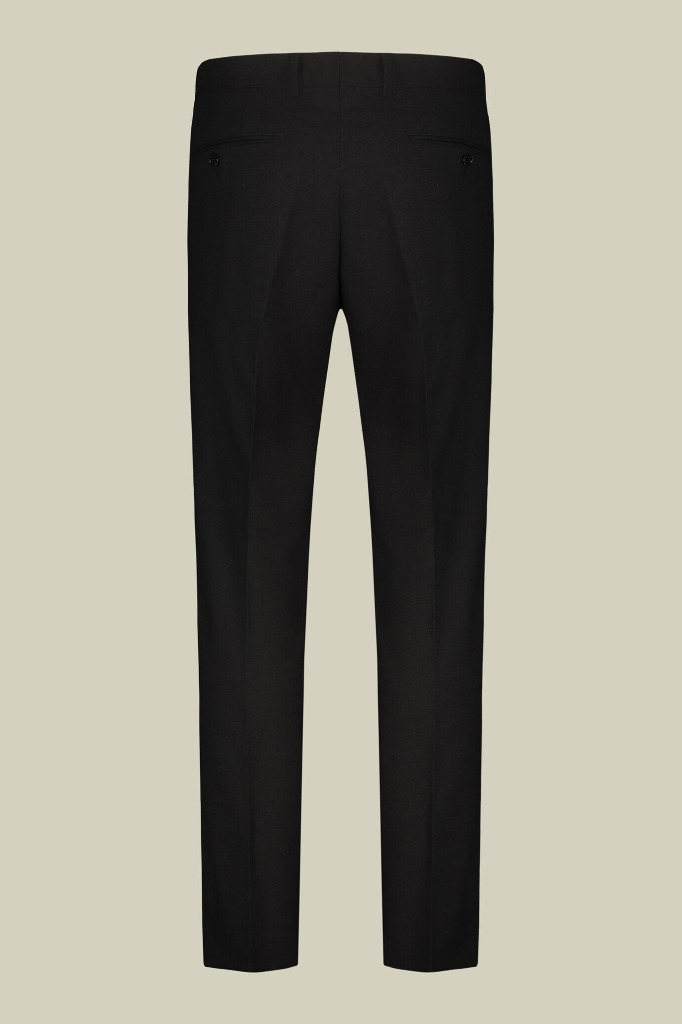 Men's regular fit single-breasted suit in plain fabric image number 8