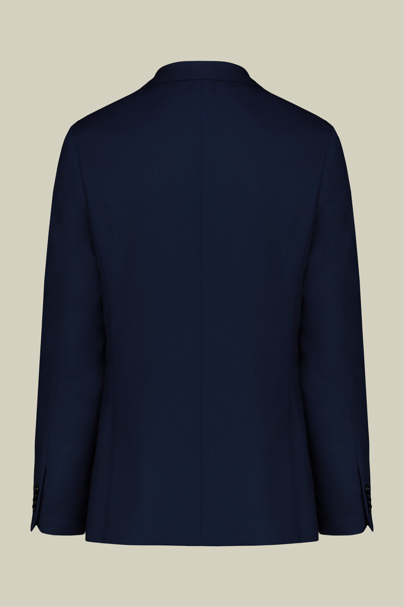 Men's single-breasted suit in twill, regular fit