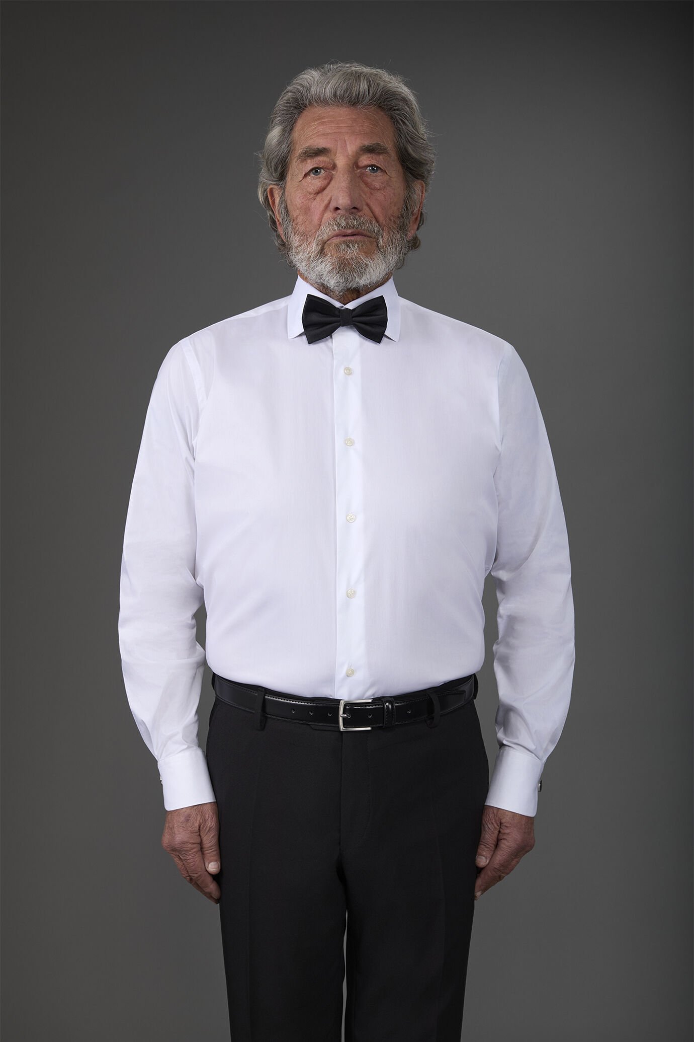 Camicia uomo tecnica collo classico adatta ai gemelli