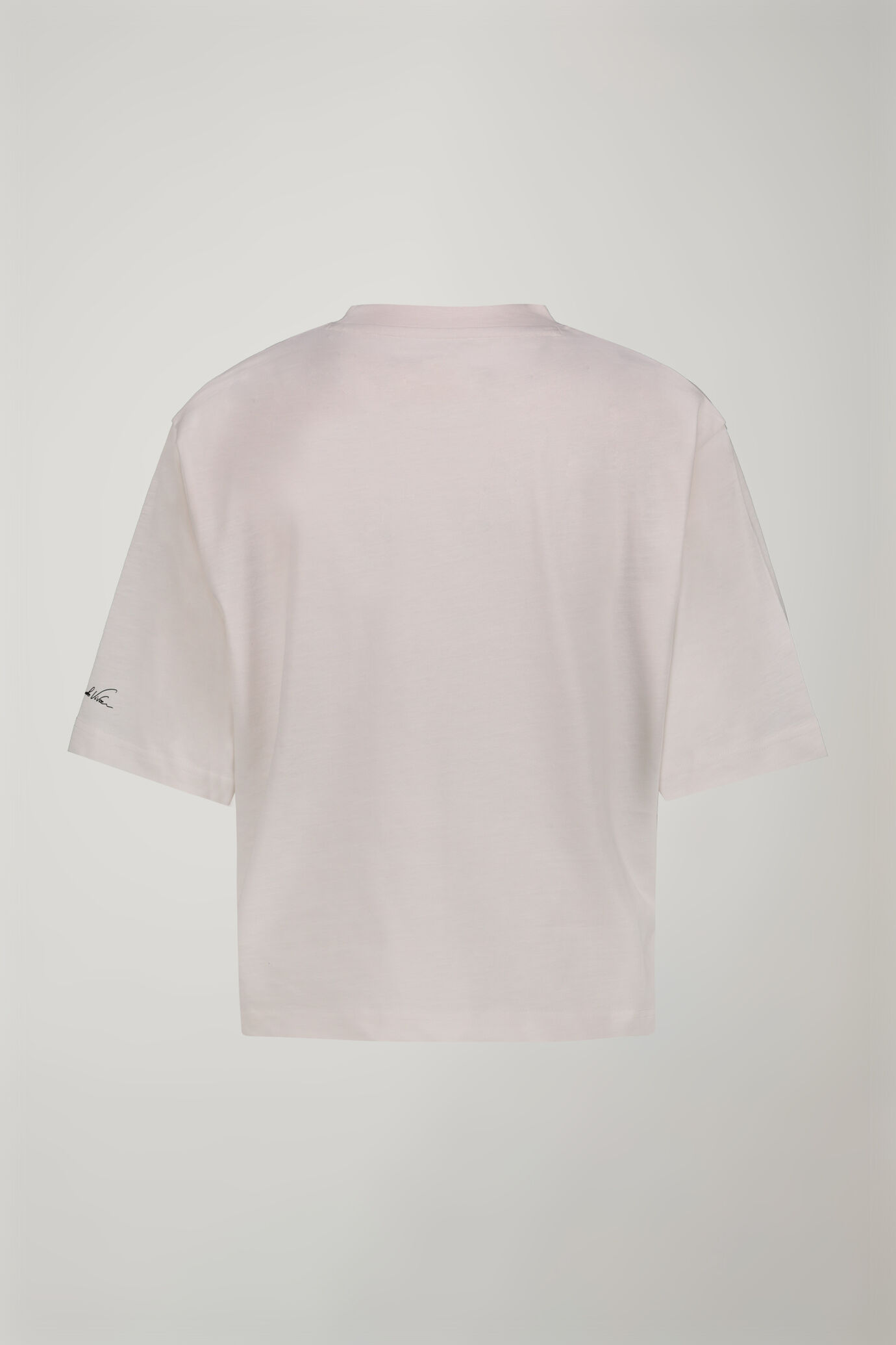 T-shirt femme &agrave; col rond 100&nbsp;% coton coupe r&eacute;guli&egrave;re image number 6