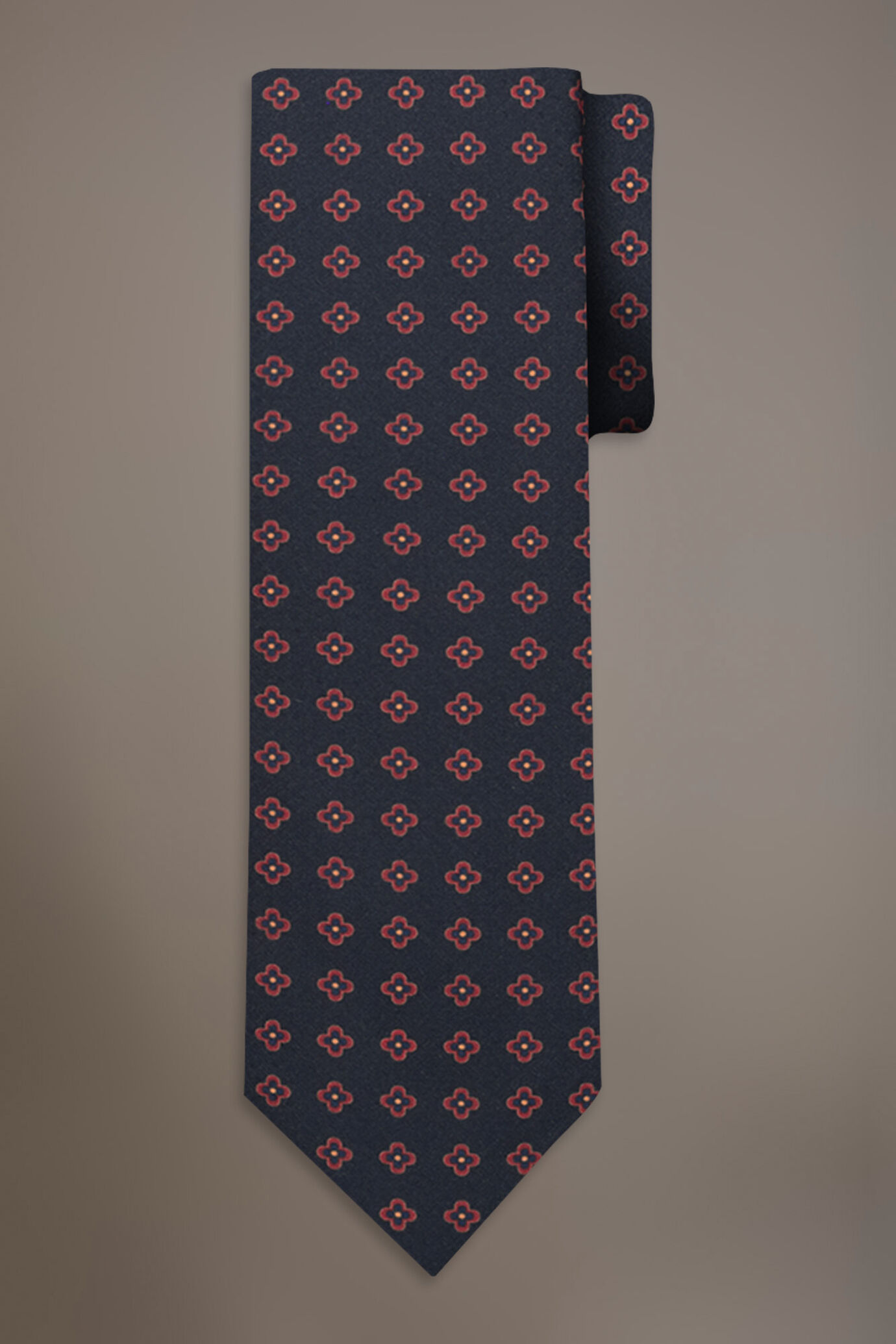 Cravatta fantasia stampata