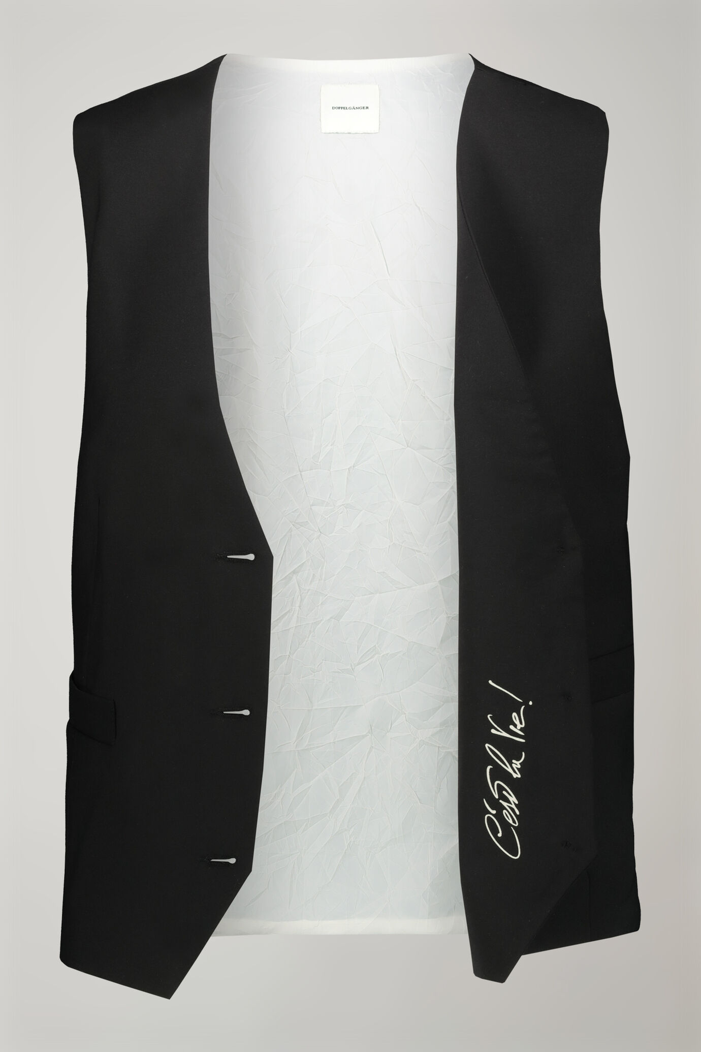 Gilet donna tinta unita regular fit image number 6