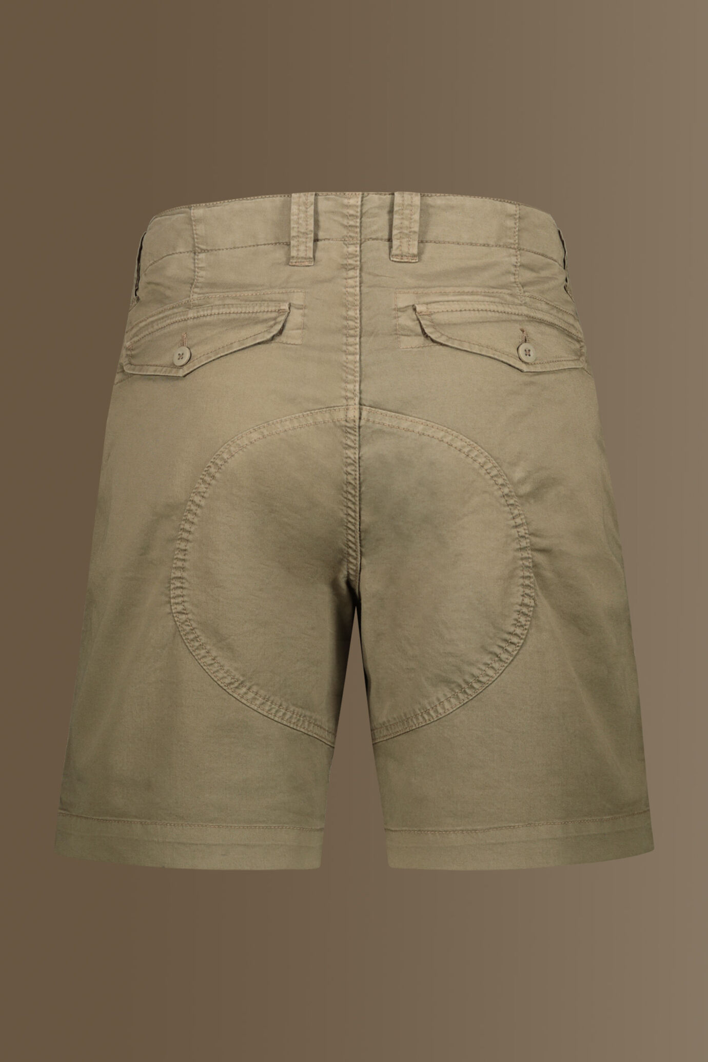 Bermuda uomo con tasche tessuto twill elasticizzato image number 6