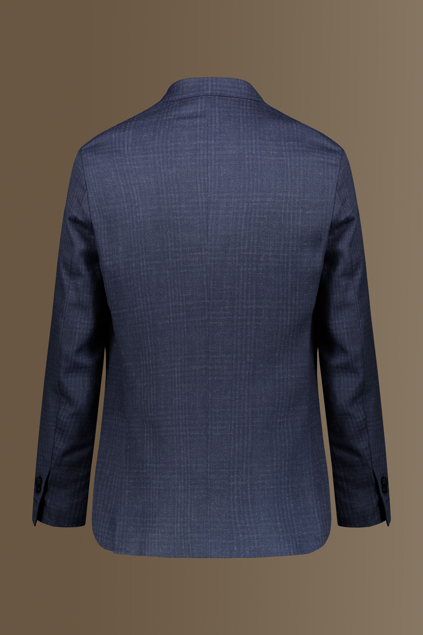 Single-breasted prince of wales fabric suit image number 6
