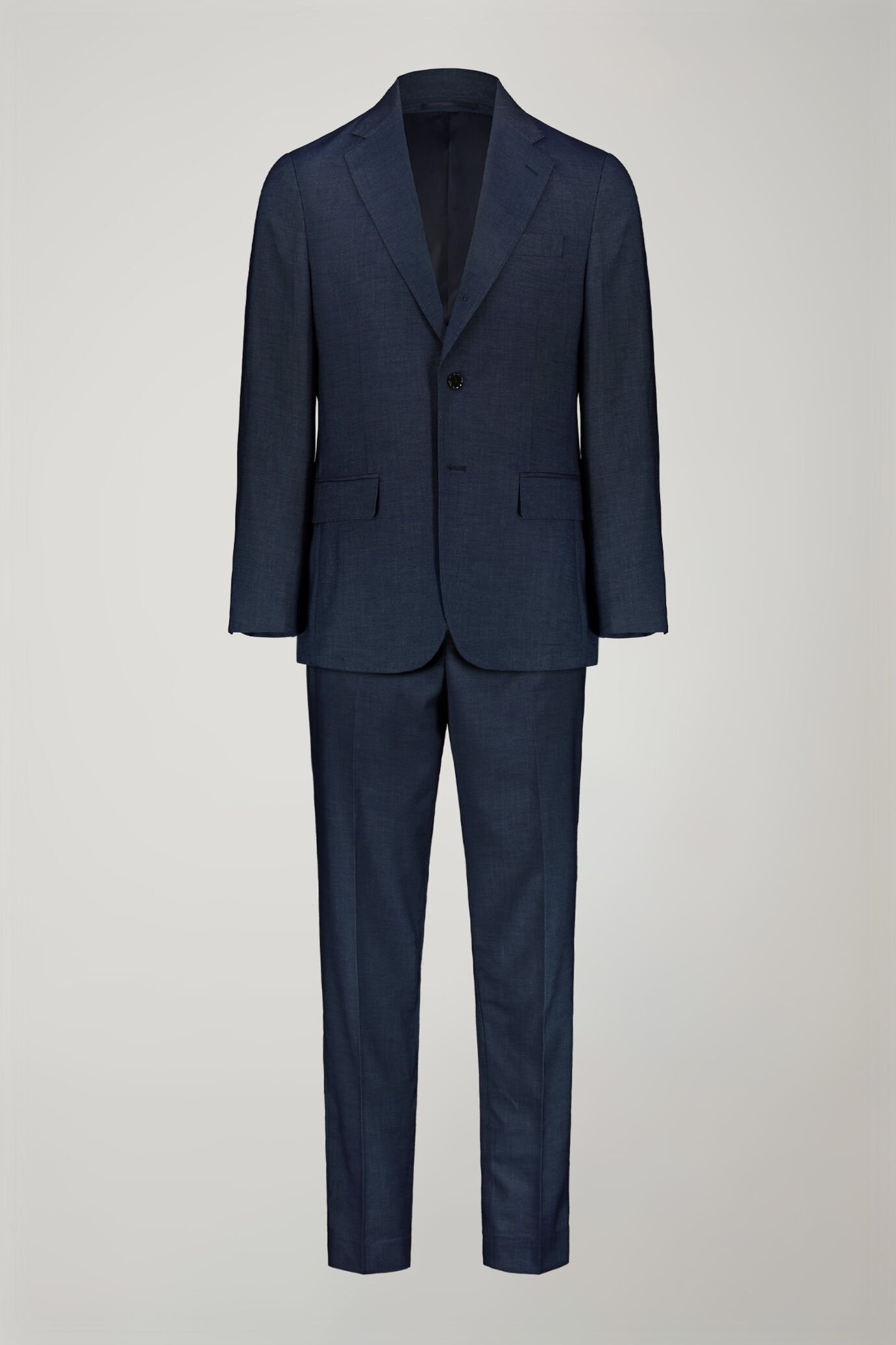 Costume homme à simple boutonnage et trois boutons coupe régulière image number 9