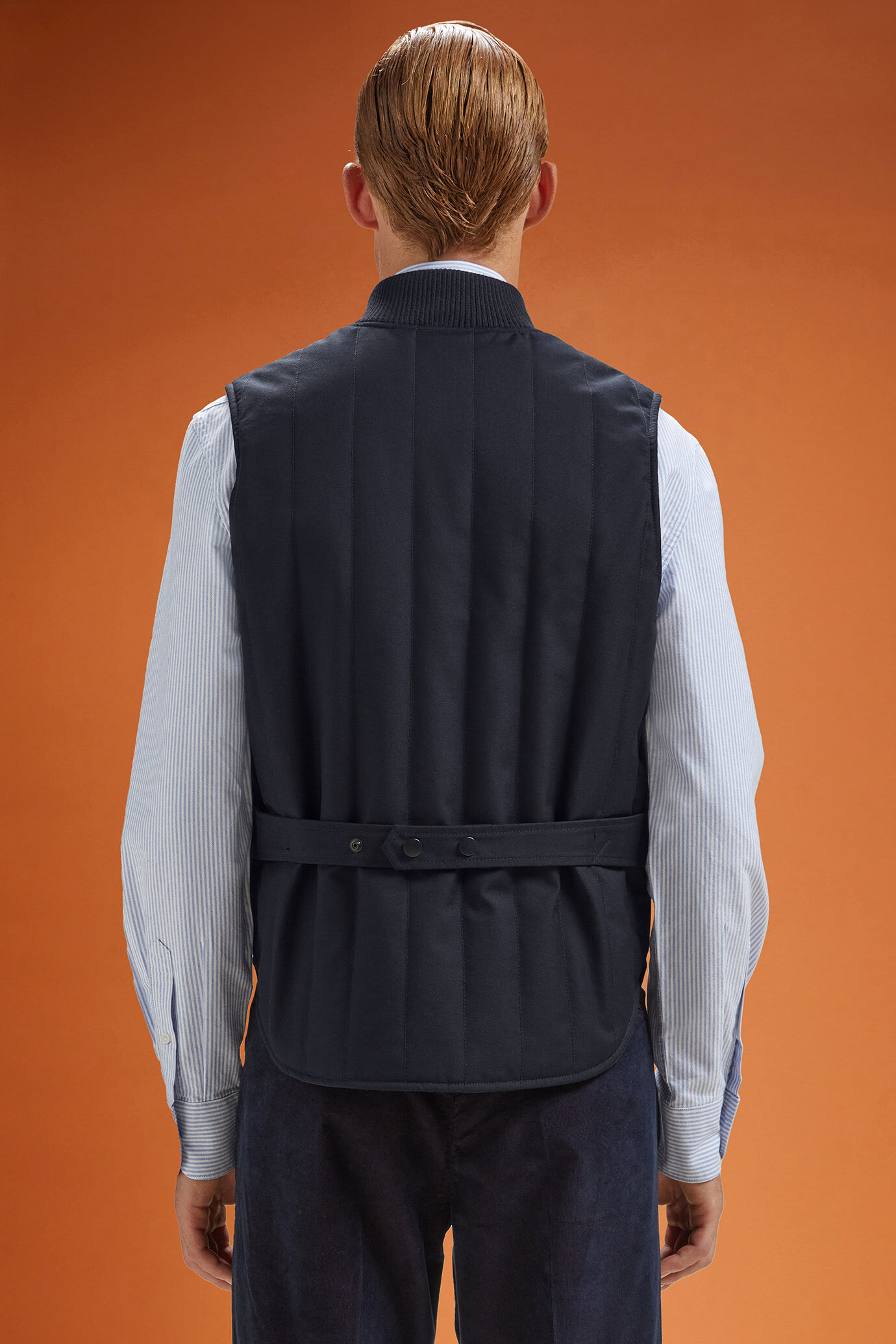 Gilet uomo imbottito con fodera in jersey comfort fit image number 1