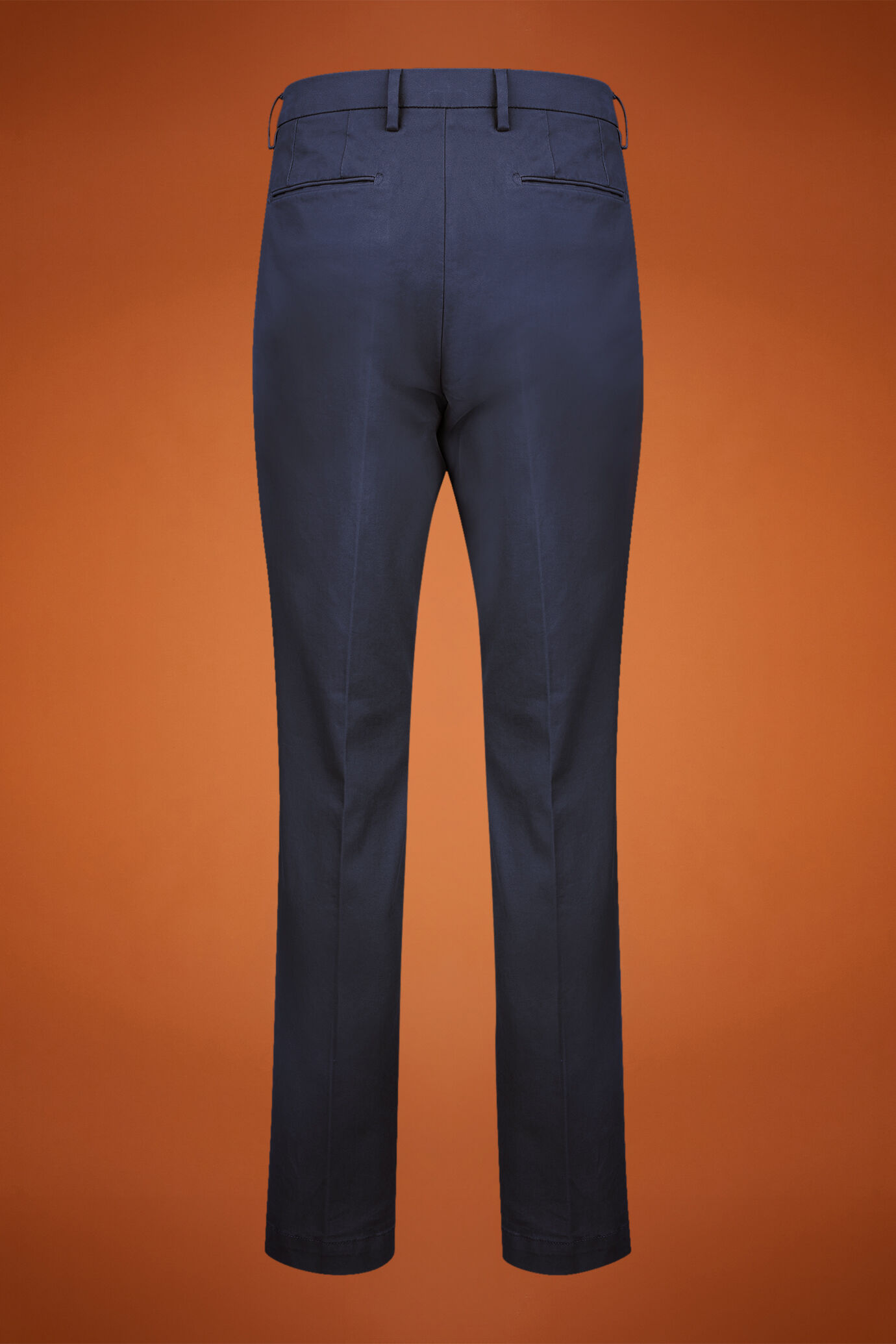 Pantalone classico uomo chino in twill regular fit image number 1