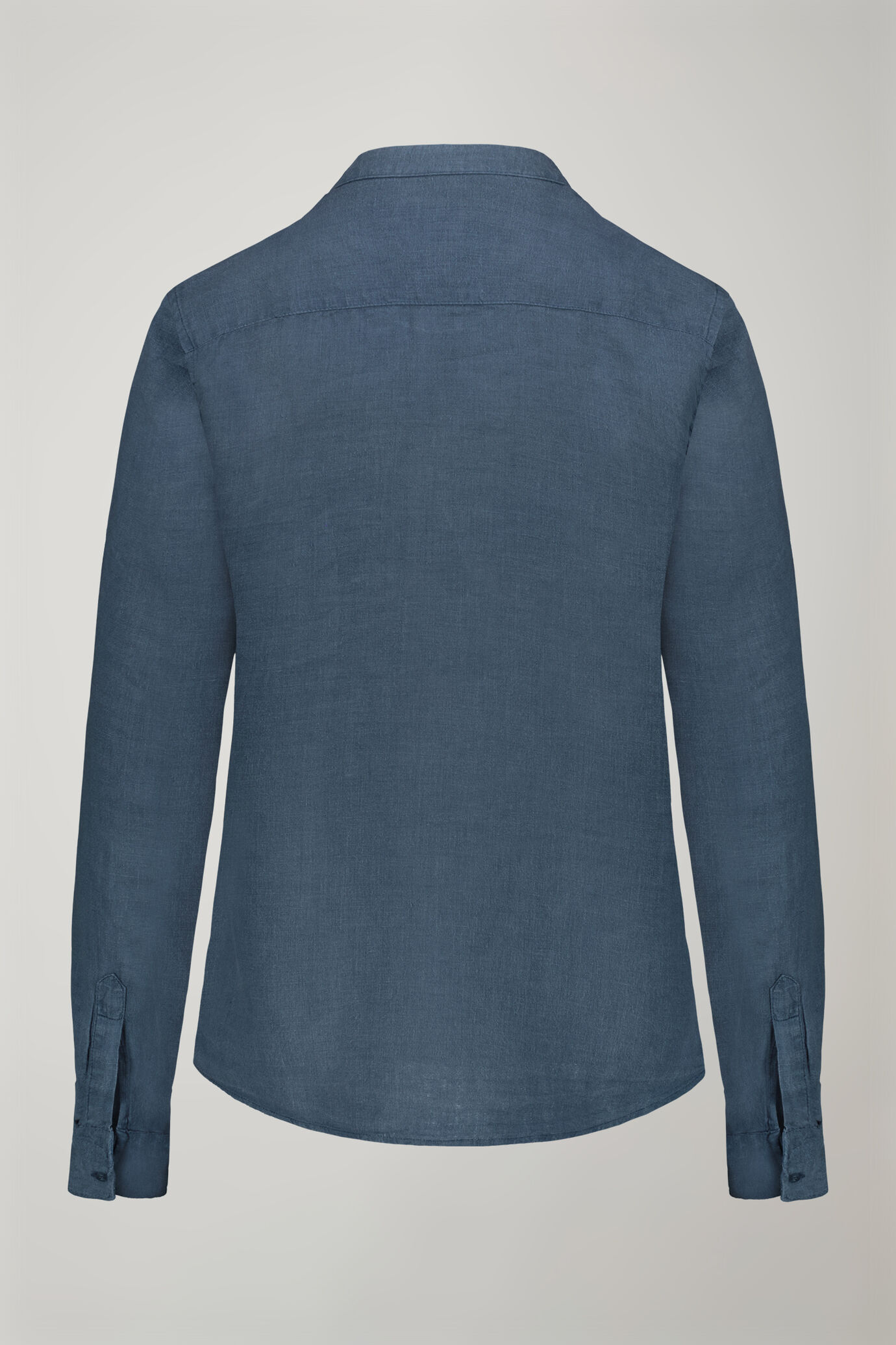 Camicia donna con collo coreano 100% lino image number 5