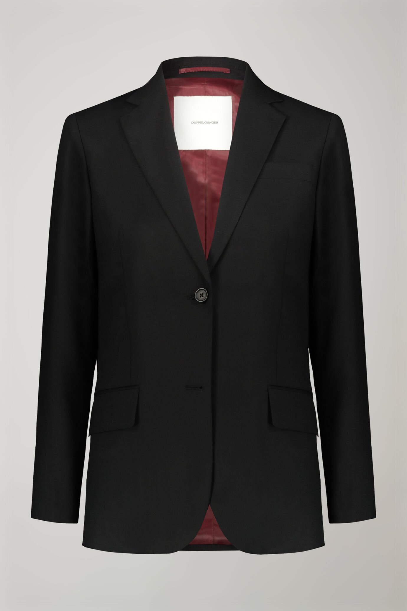 Women's single-breasted jacket with two-button lapel image number 4