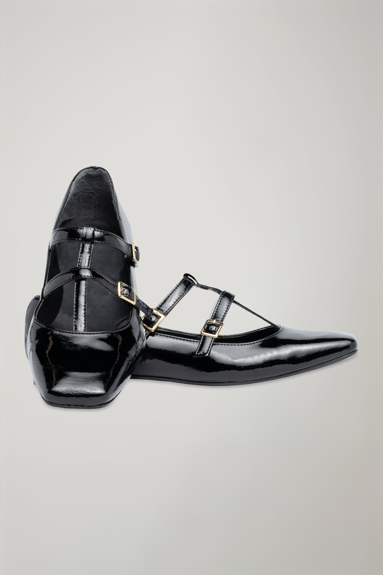 Scarpa donna modello Mary Jane con doppia fibbia