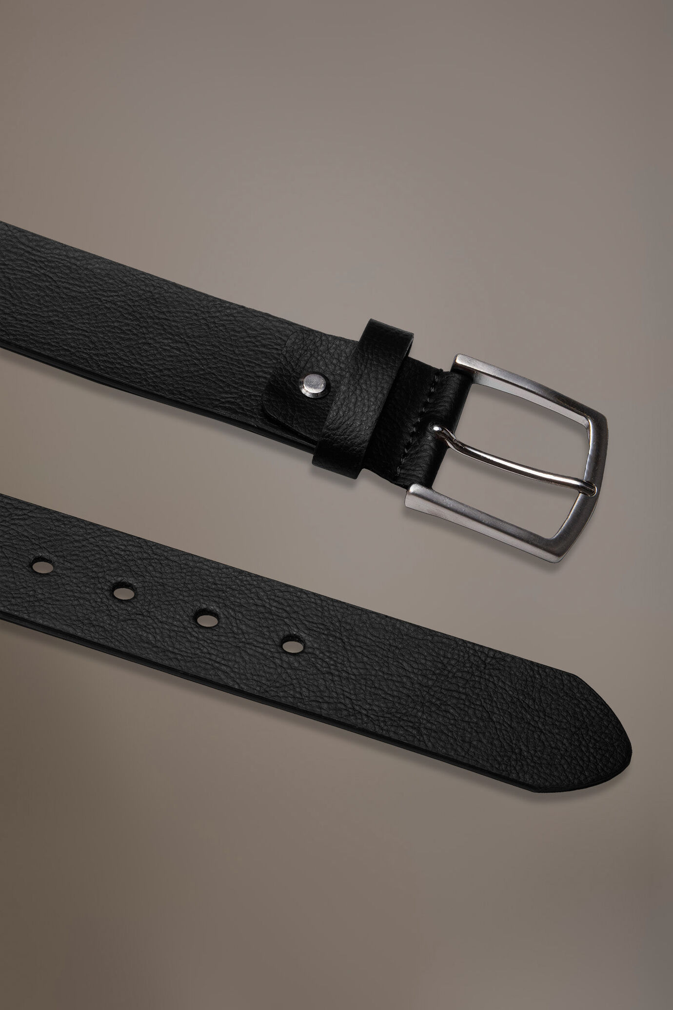 Cintura classica misto pelle image number 1