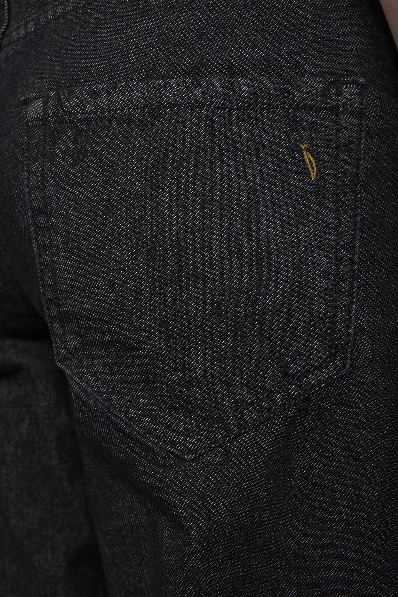 5-Pocket-Hose mit geradem Bein aus Denim für Damen in normaler Passform image number 3