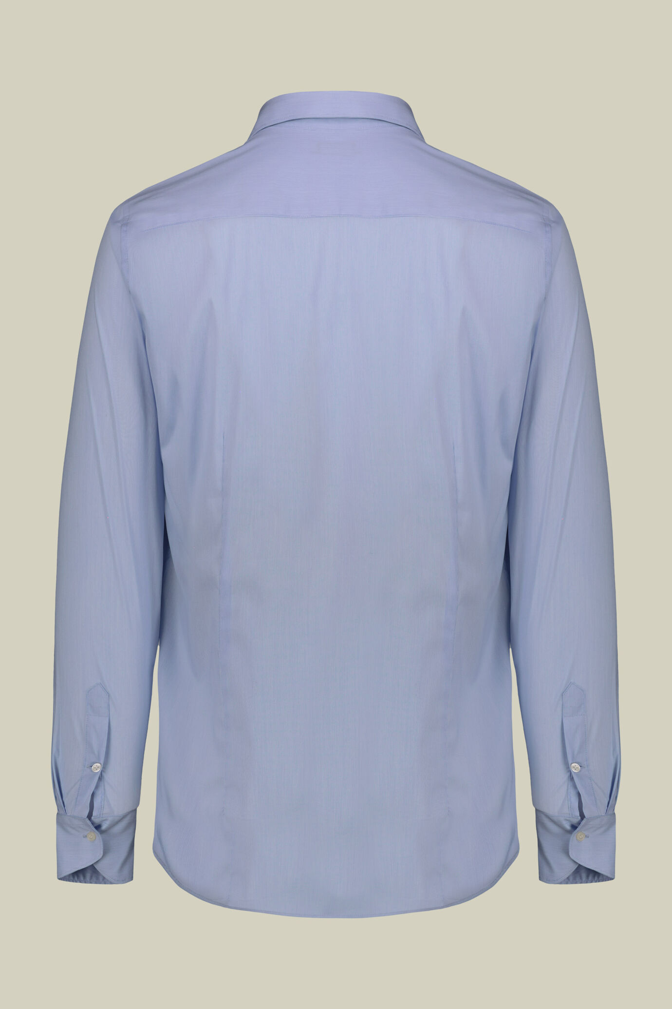 Chemise pour homme à col classique micro-crêpé convenant aux boutons de manchette image number 5