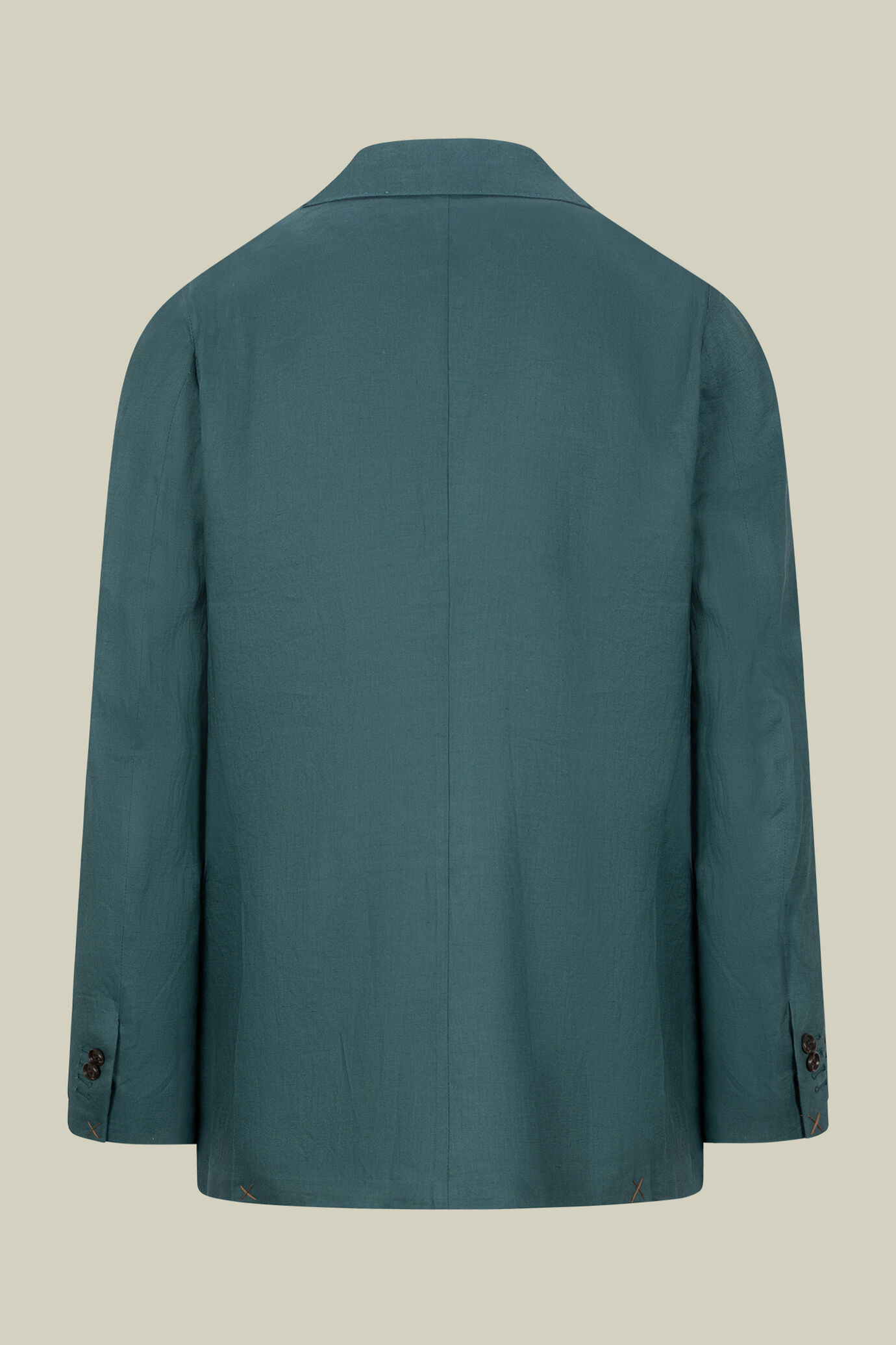 Abito uomo monopetto 100% lino regular fit image number 3