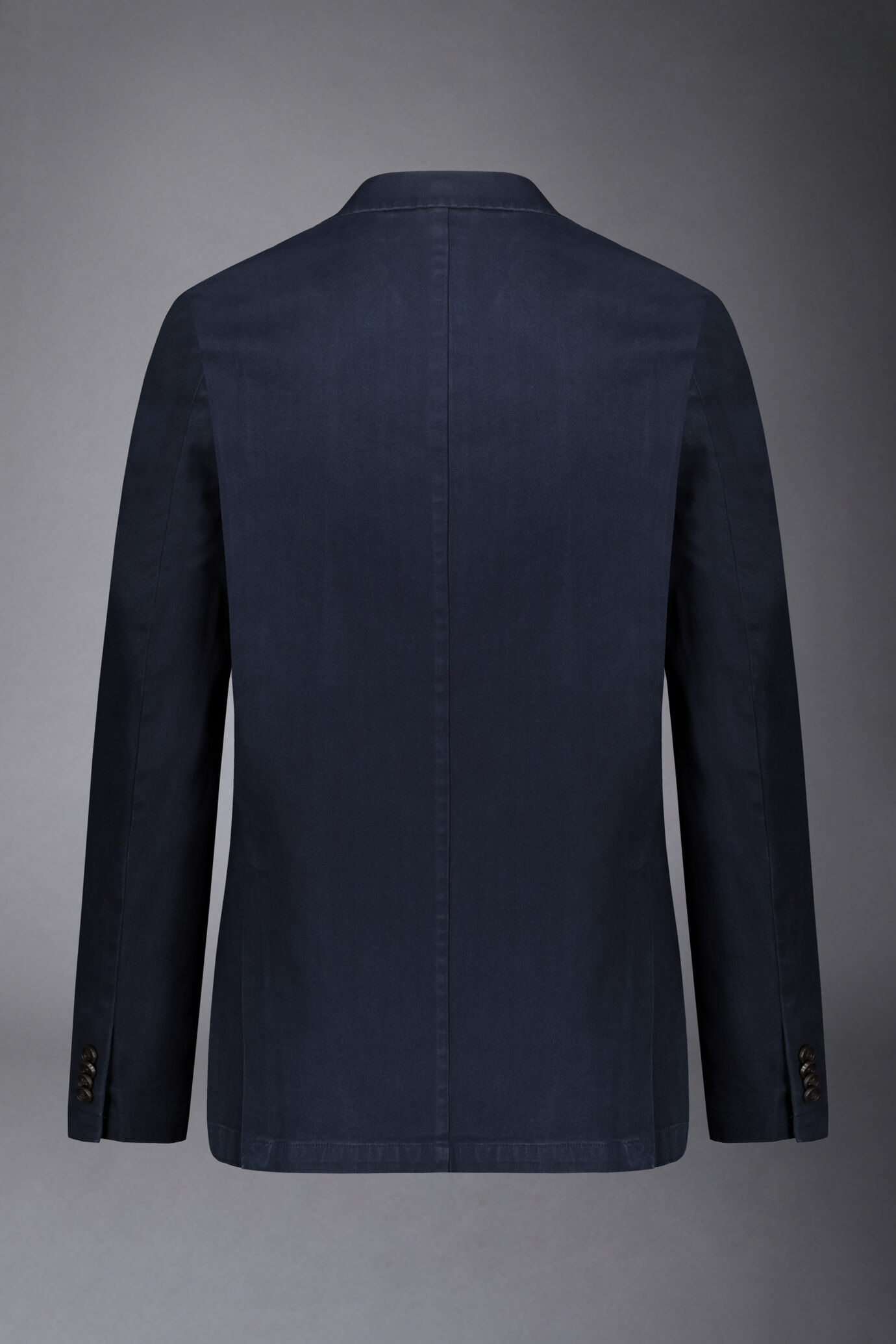 Veste à simple boutonnage avec poche plaquée design harringbone coupe régulière image number 6