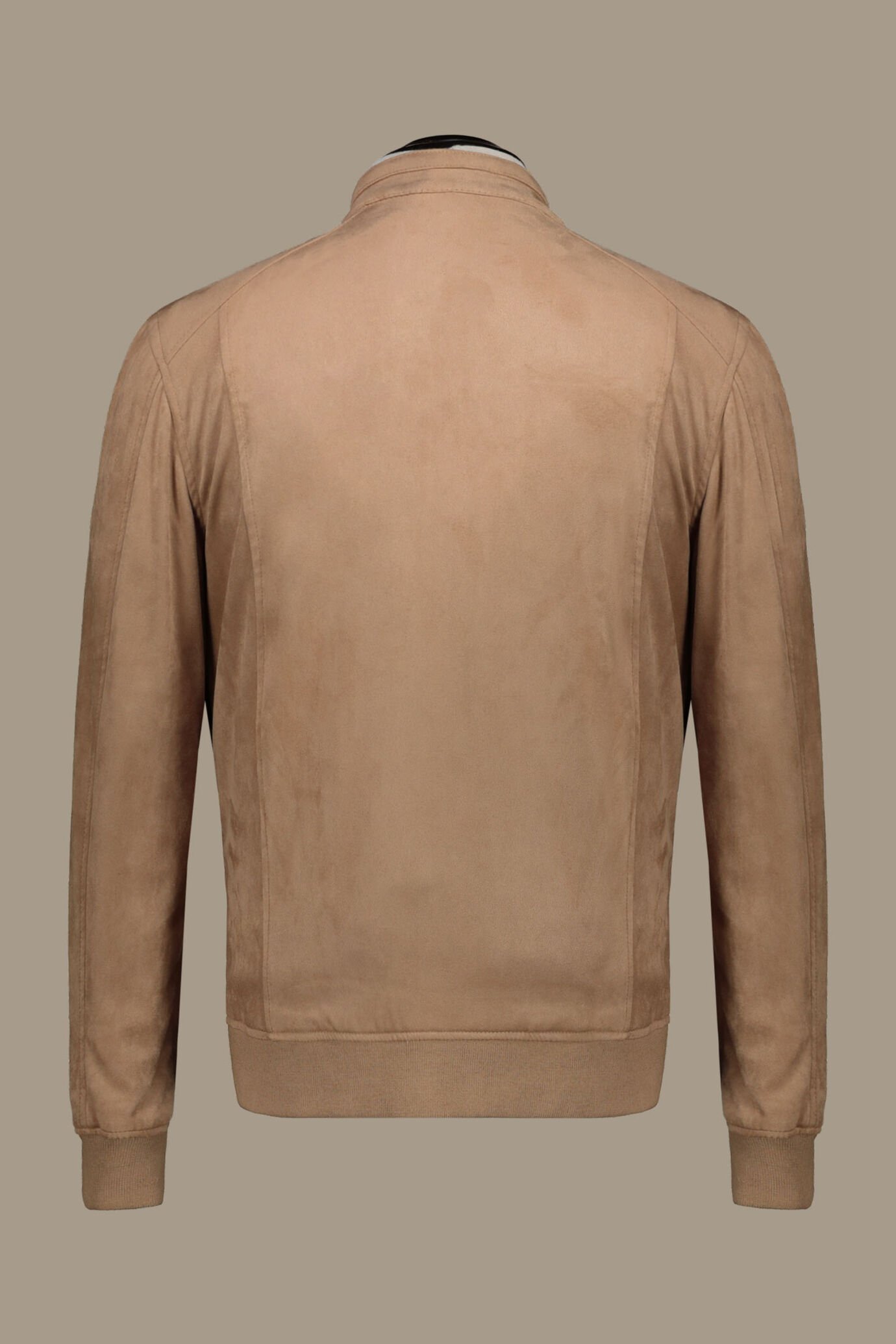 Giubbotto bomber in ecopelle image number 1