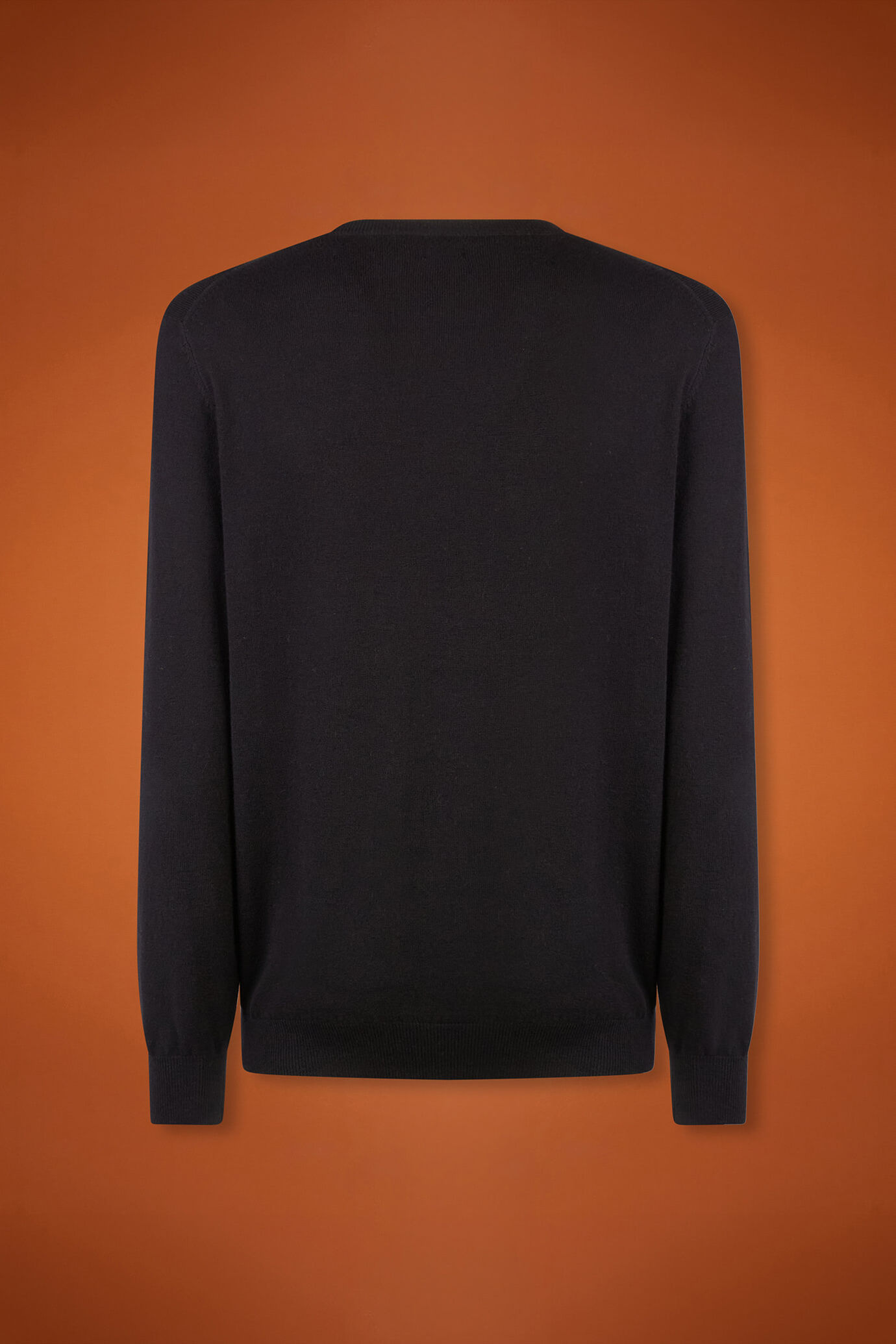 Maglia uomo girocollo lana e cotone regular fit image number 5