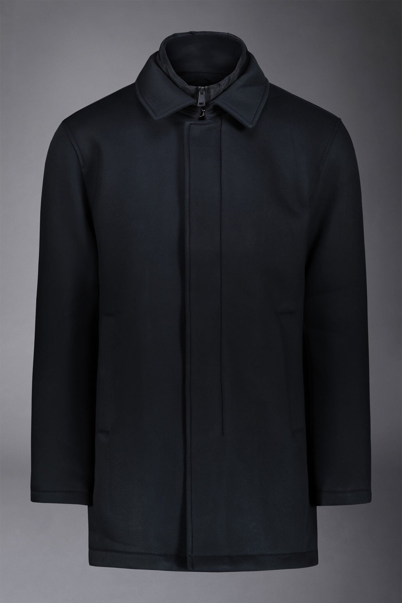 Manteau rembourré en sergé avec bavette détachable image number 4