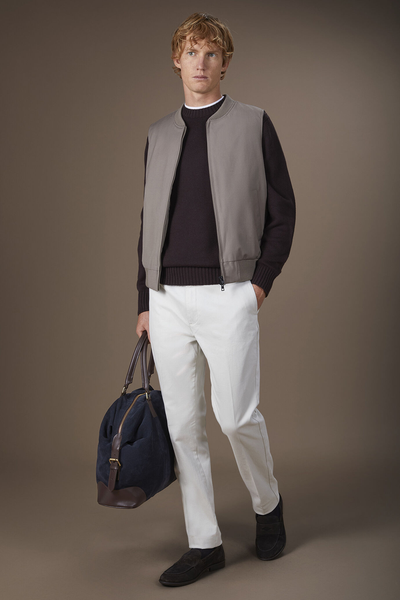 Veste sans manches rembourrée pour homme coupe confortable