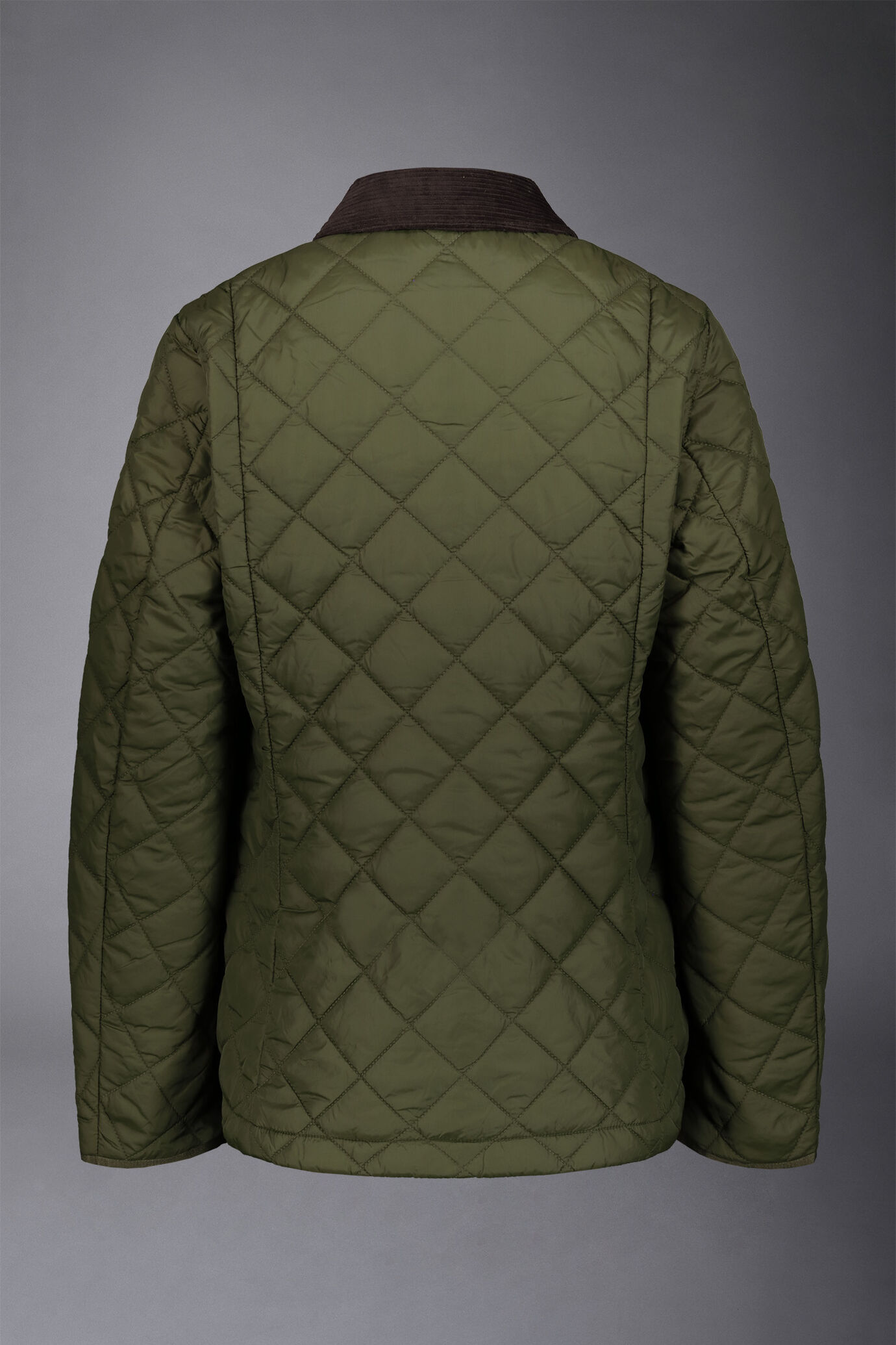 Leicht wattierte Steppjacke mit Kordhemdkragen image number 5