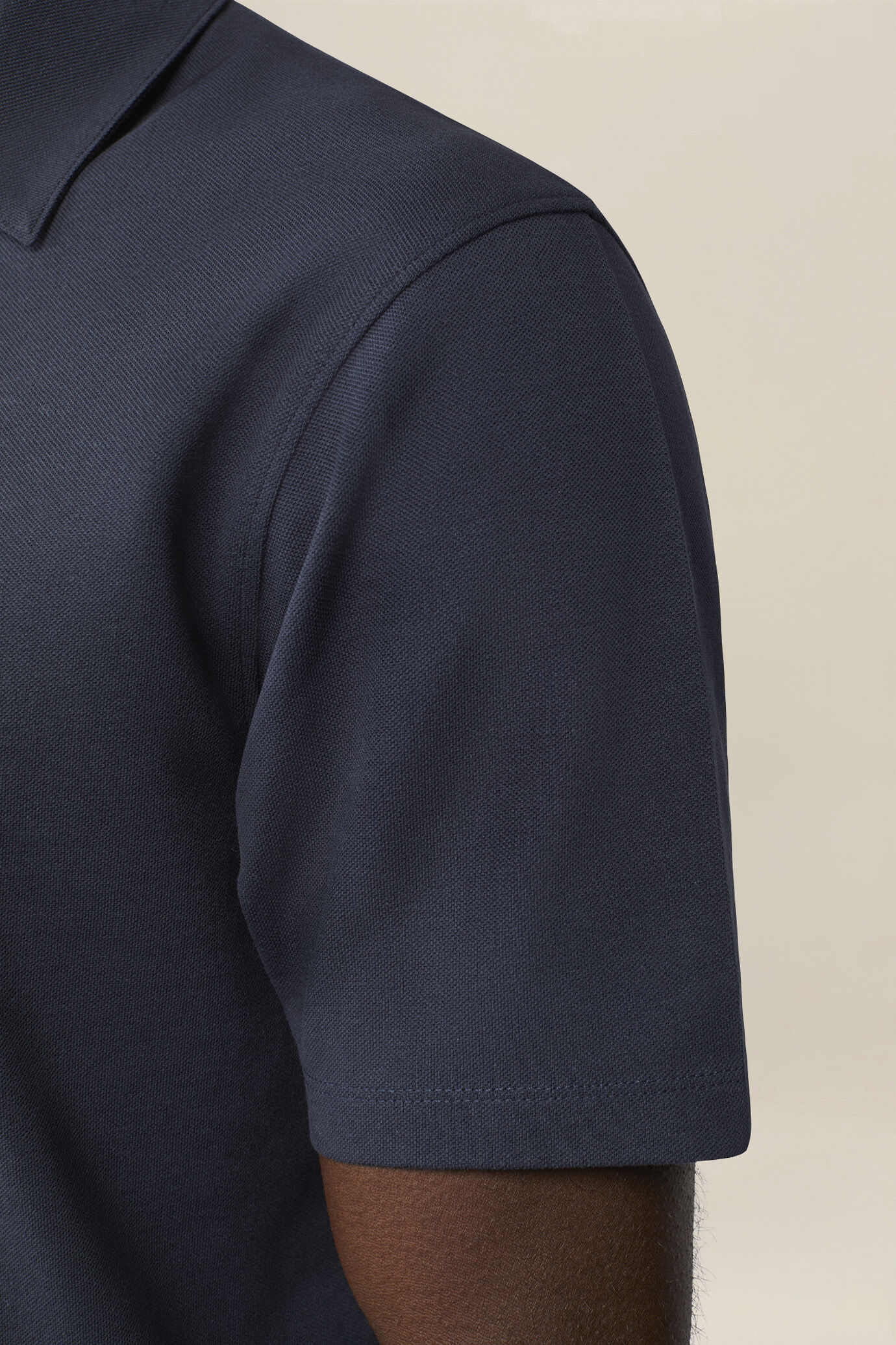 Polo uomo in 100% cotone piquet regular fit image number 3