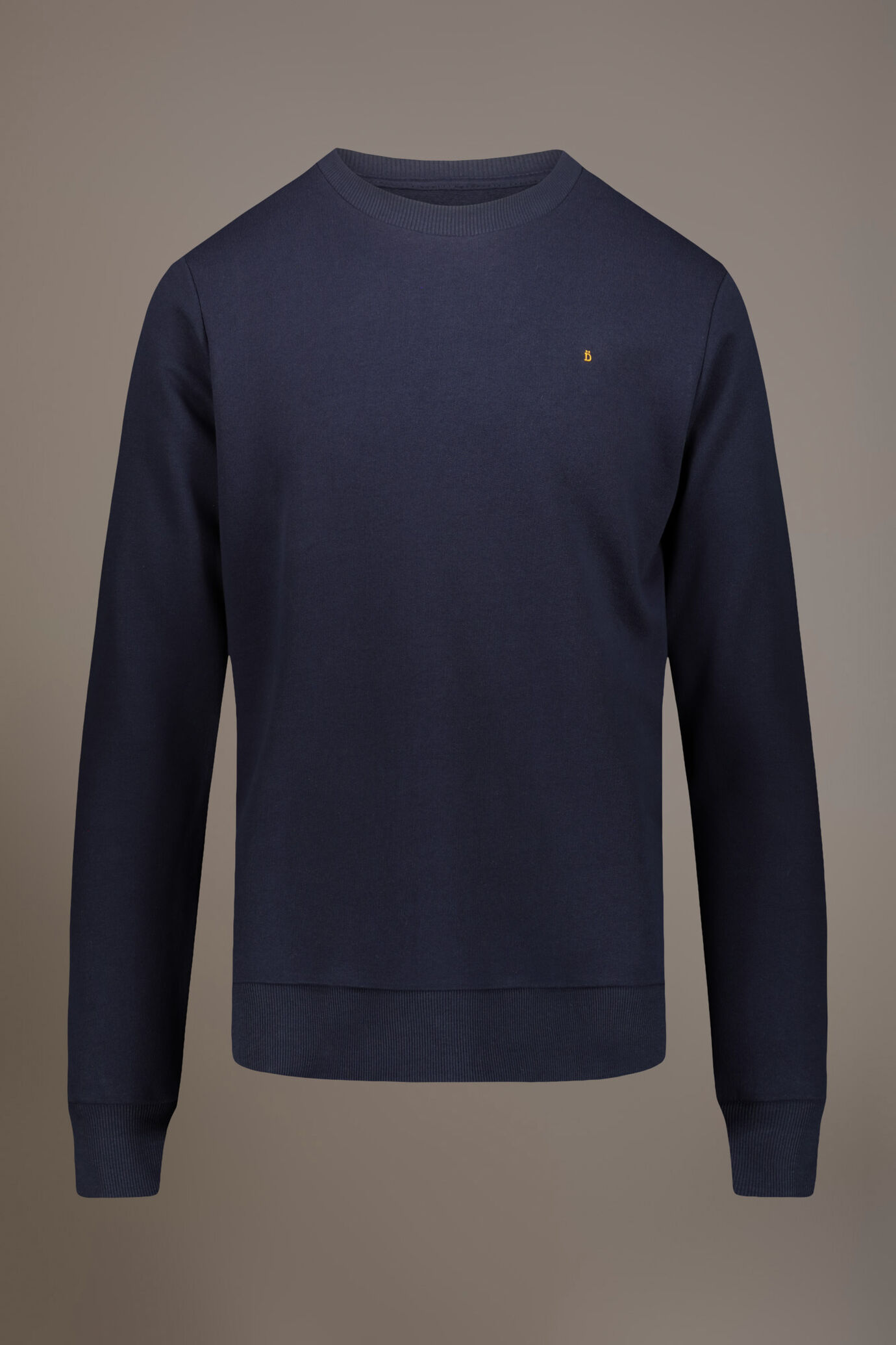 Felpa girocollo 100% cotone made in Italy image number 4