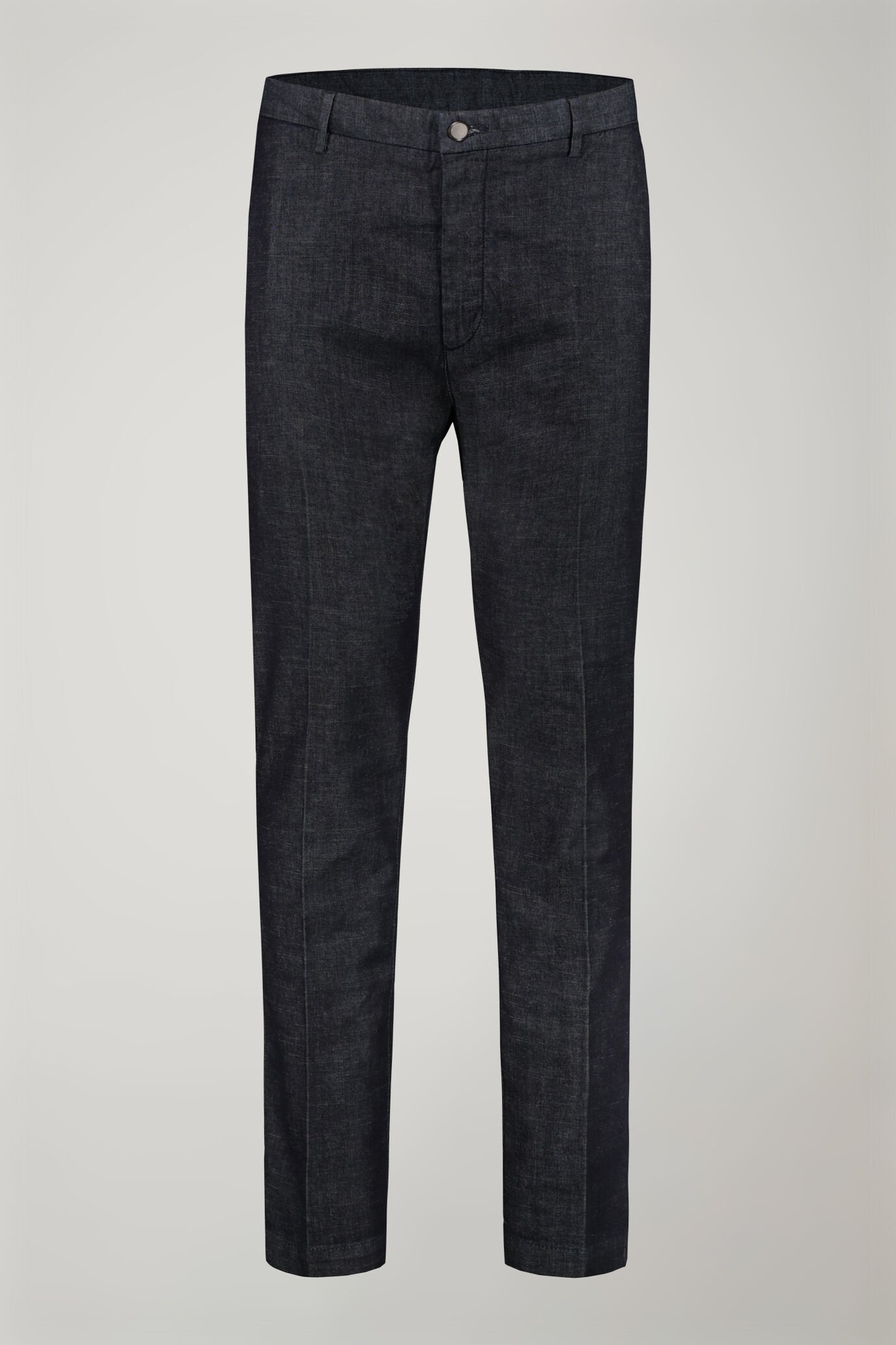 Men's classic chambray regular fit trousers image number 4