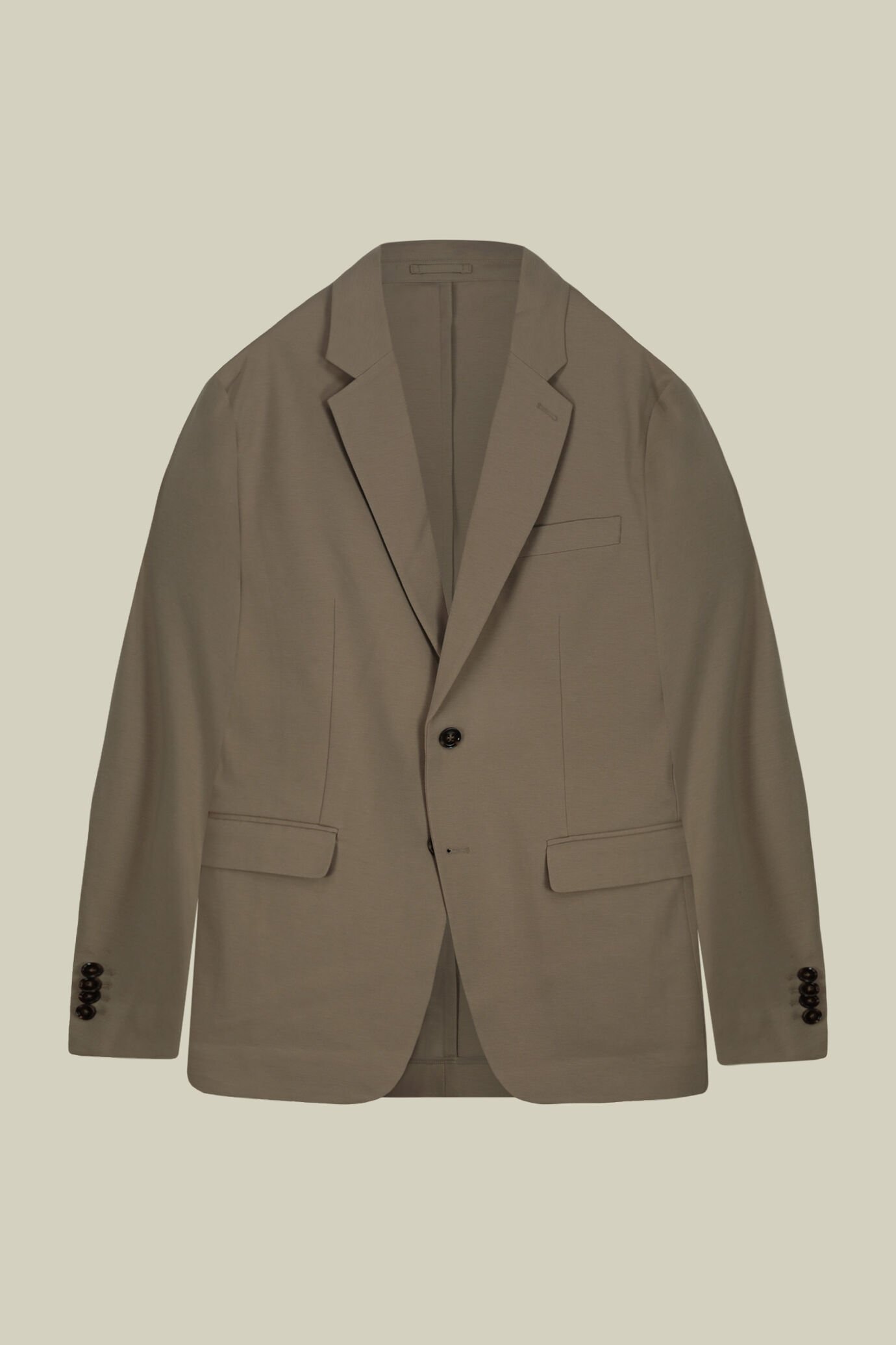 Veste homme simple boutonnage sans doublure en jersey image number 4