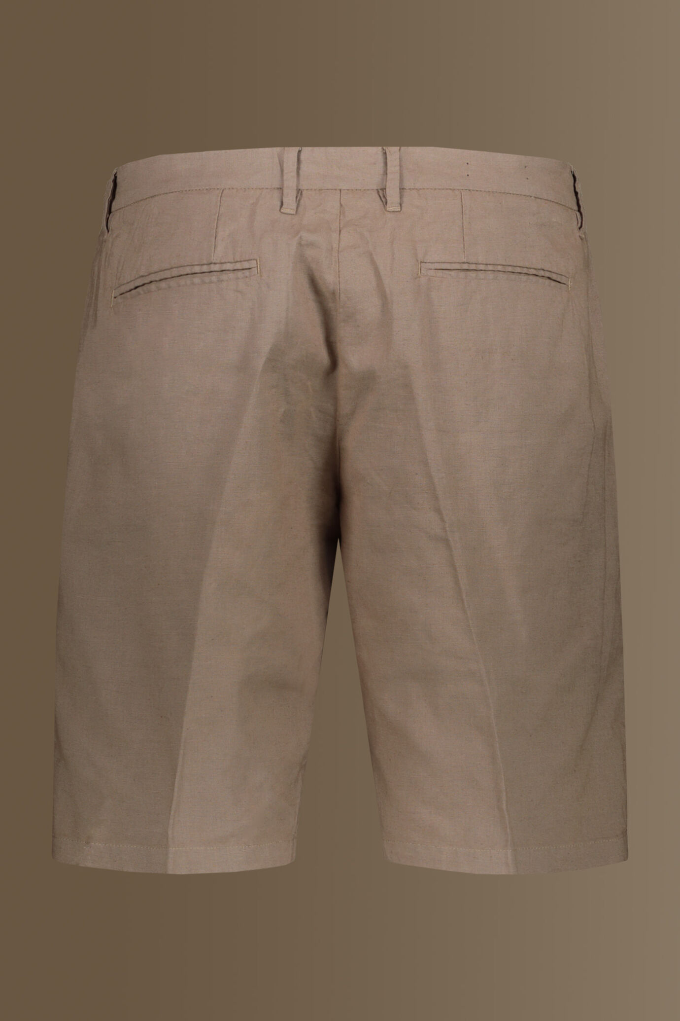 Bermuda lino e cotone uomo image number 5