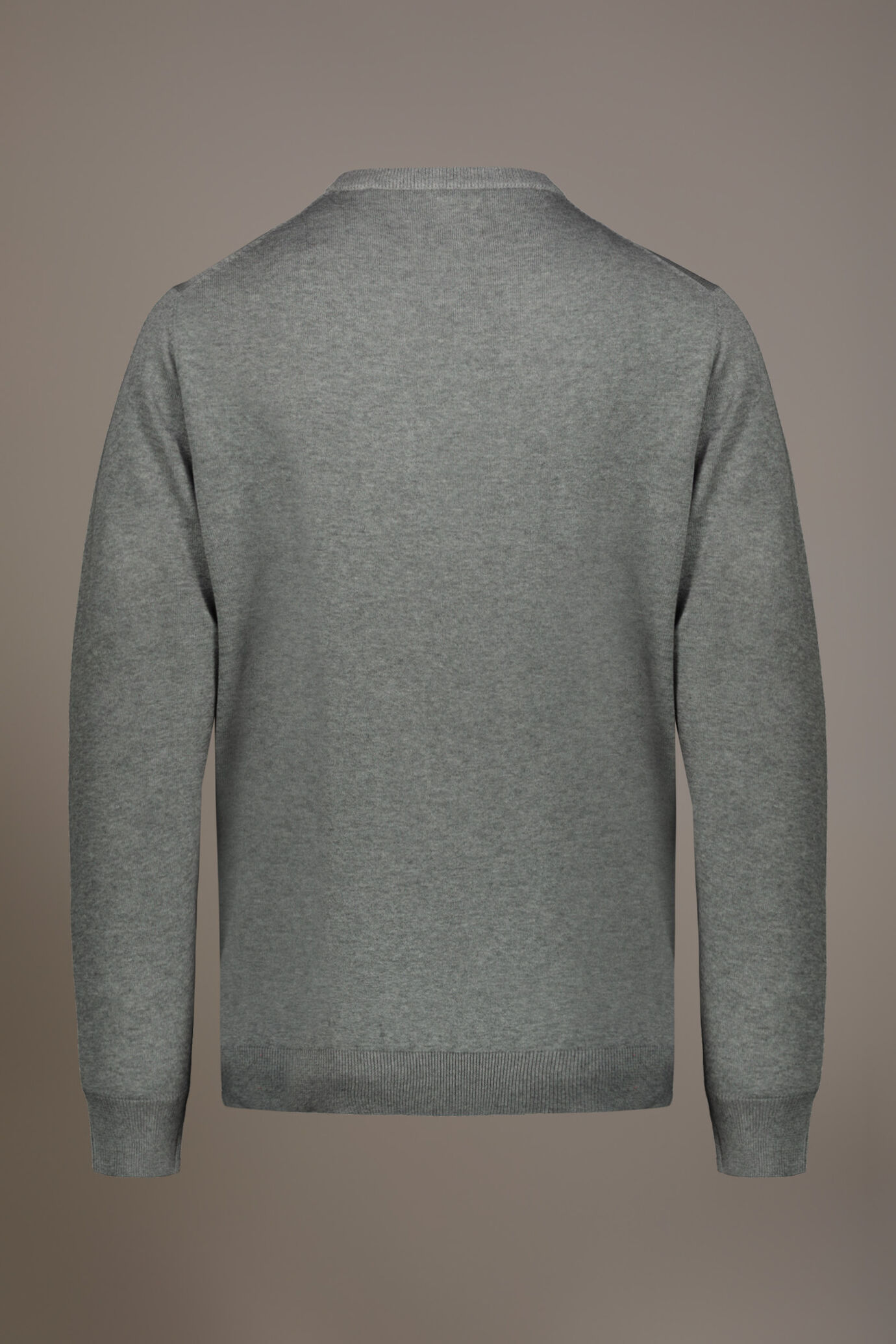 Pull col rond 100% coton image number 5