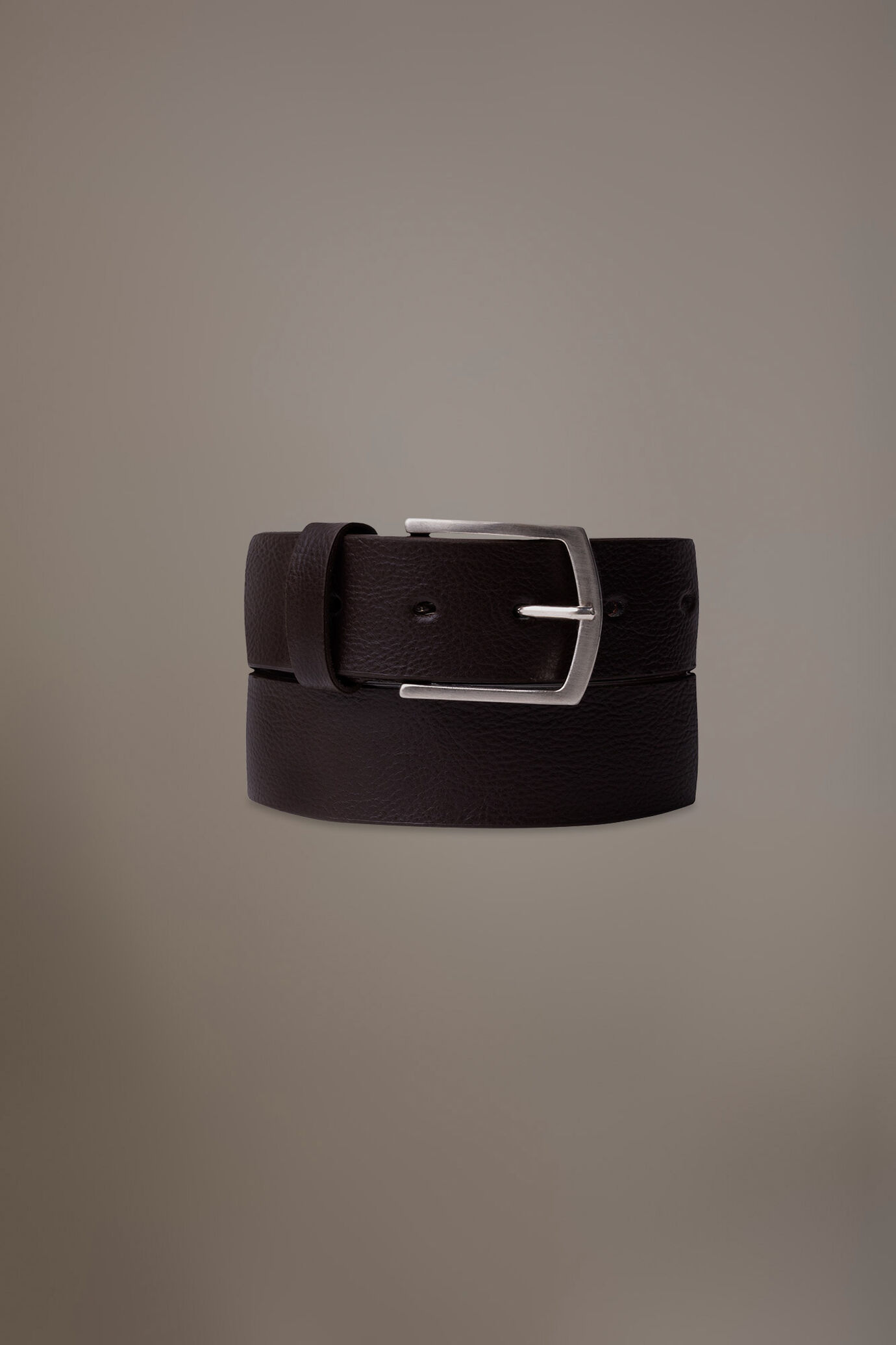 Classic belt combined leather image number 0