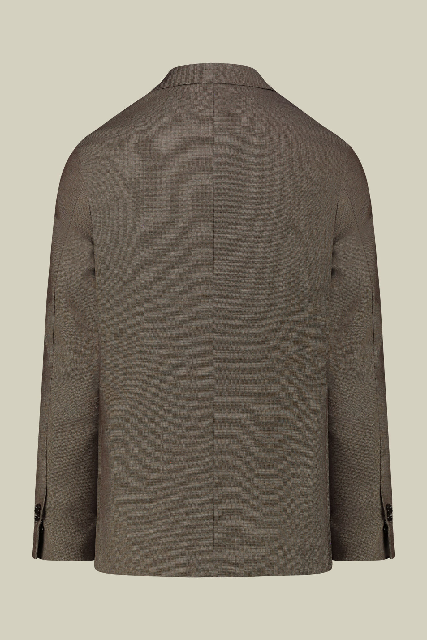 Men's single-breasted regular fit pheasant eye fabric suit image number 5