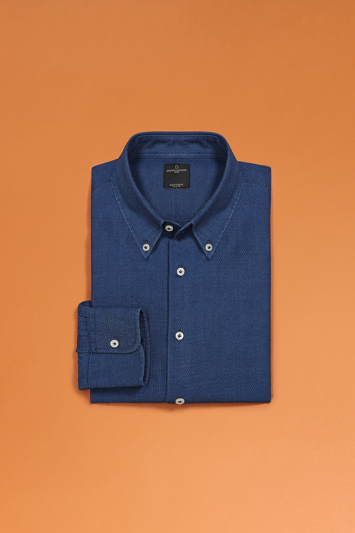 Button down collar shirt image number 0