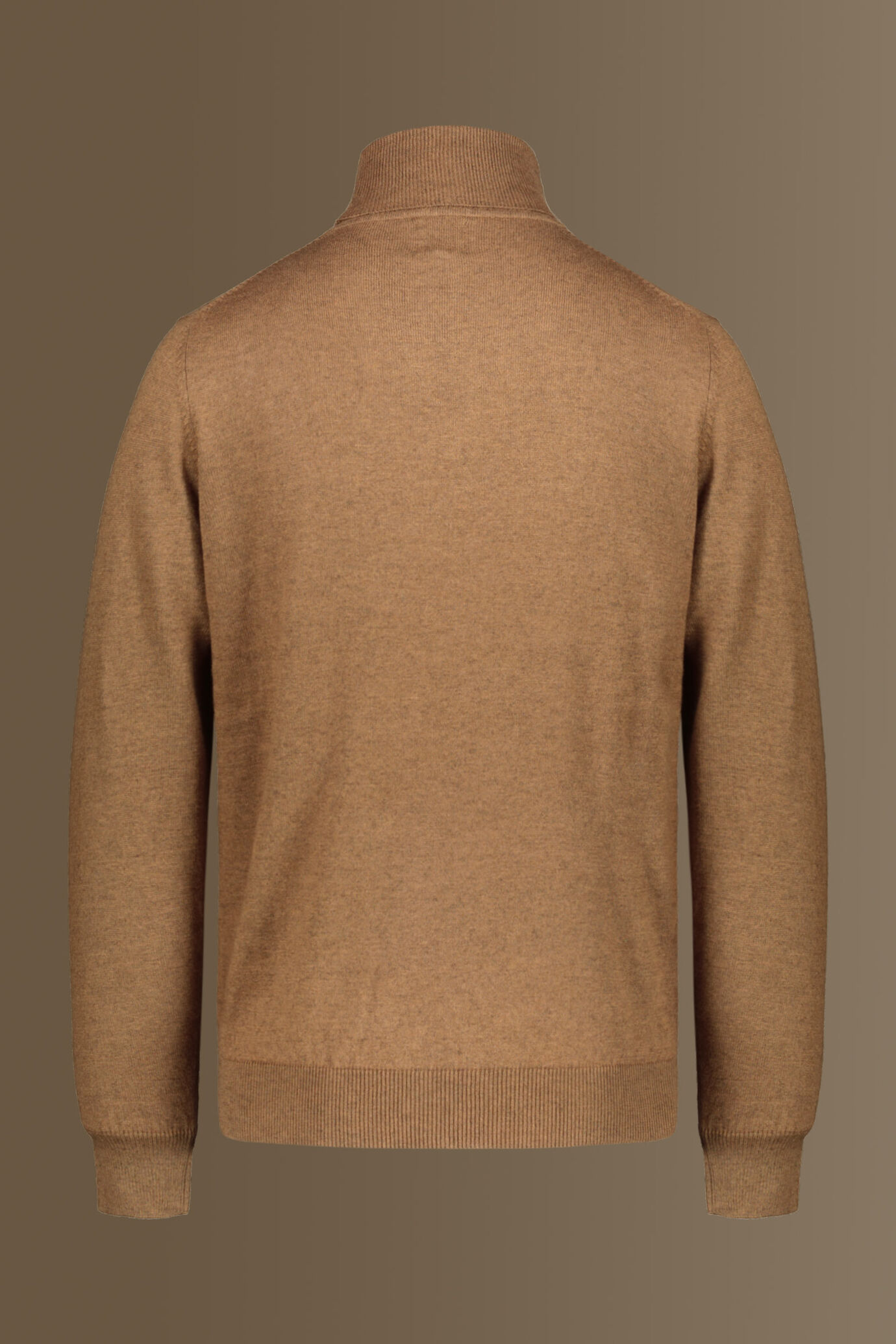 Maglia collo alto misto lana e cotone image number 4