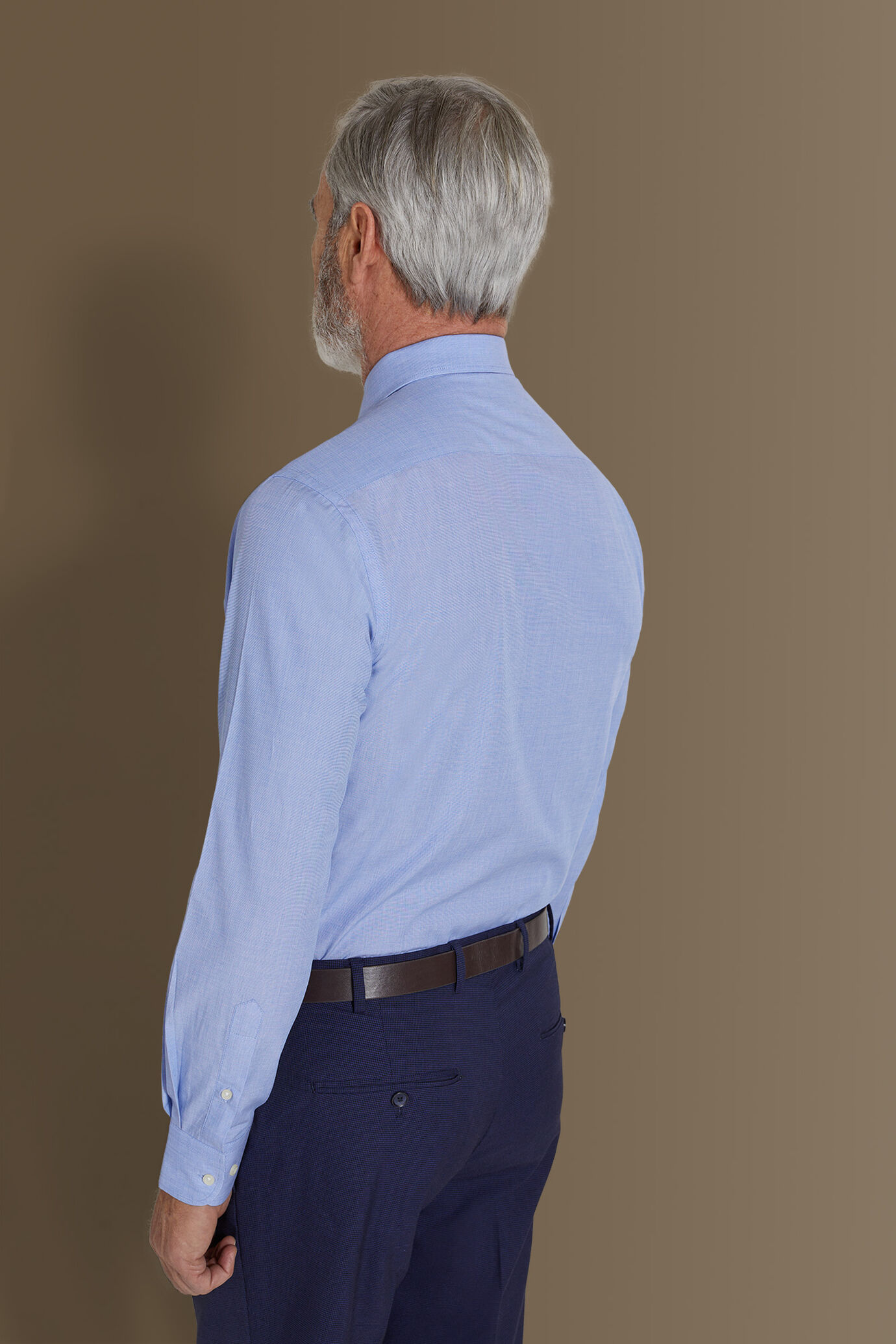 Camicia classica uomo collo francese filafil image number 2