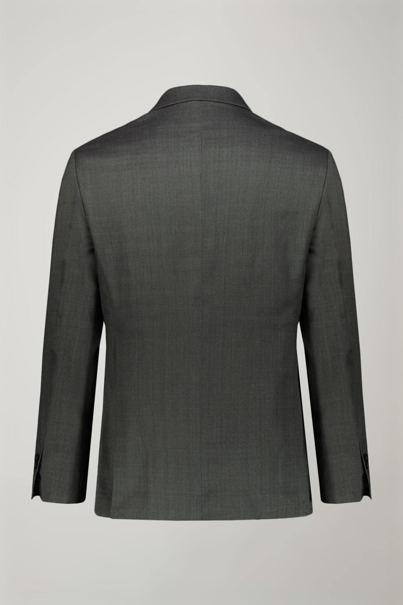 Regular fit single-breasted suit in prince of wales fabric image number 1