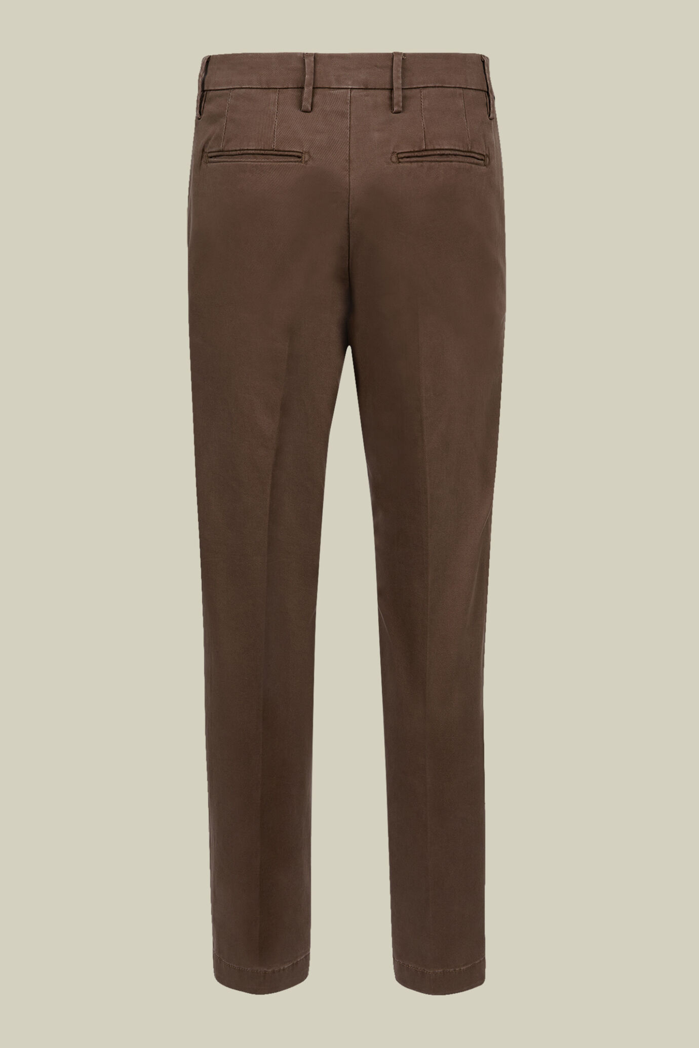 Pantalone classico uomo chino in twill perfect fit image number 1