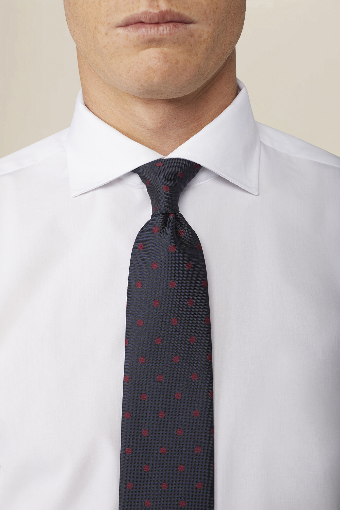 Men's french collar classic shirt image number 2