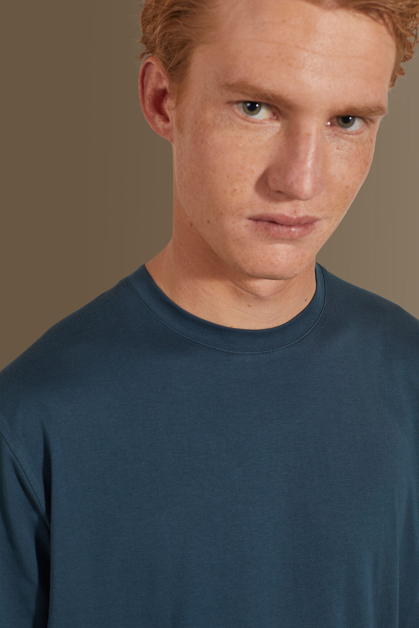 T-shirt uomo 100% cotone supima image number 1