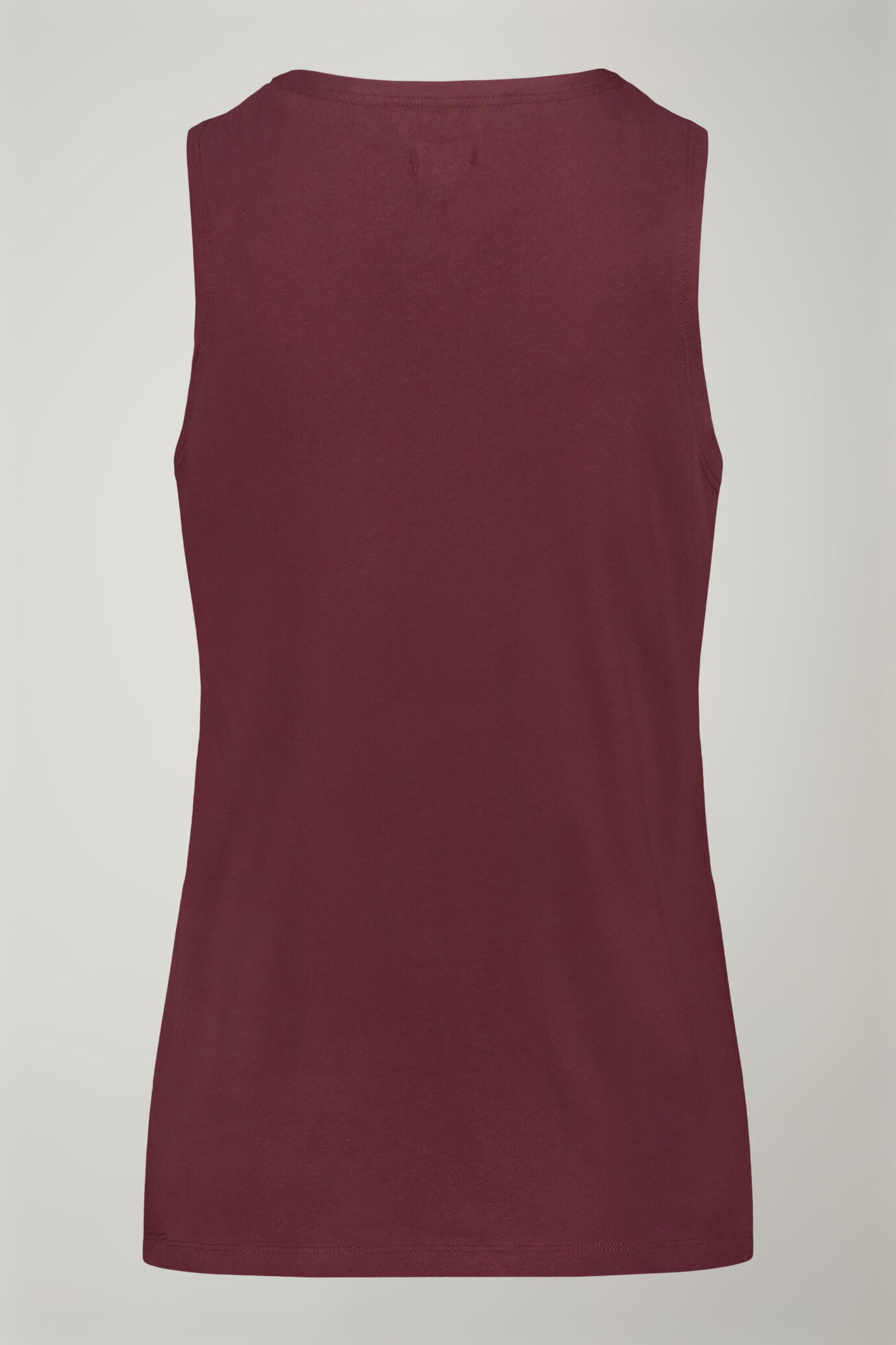 Women’s 100% cotton jersey tank top comfort fit image number 5