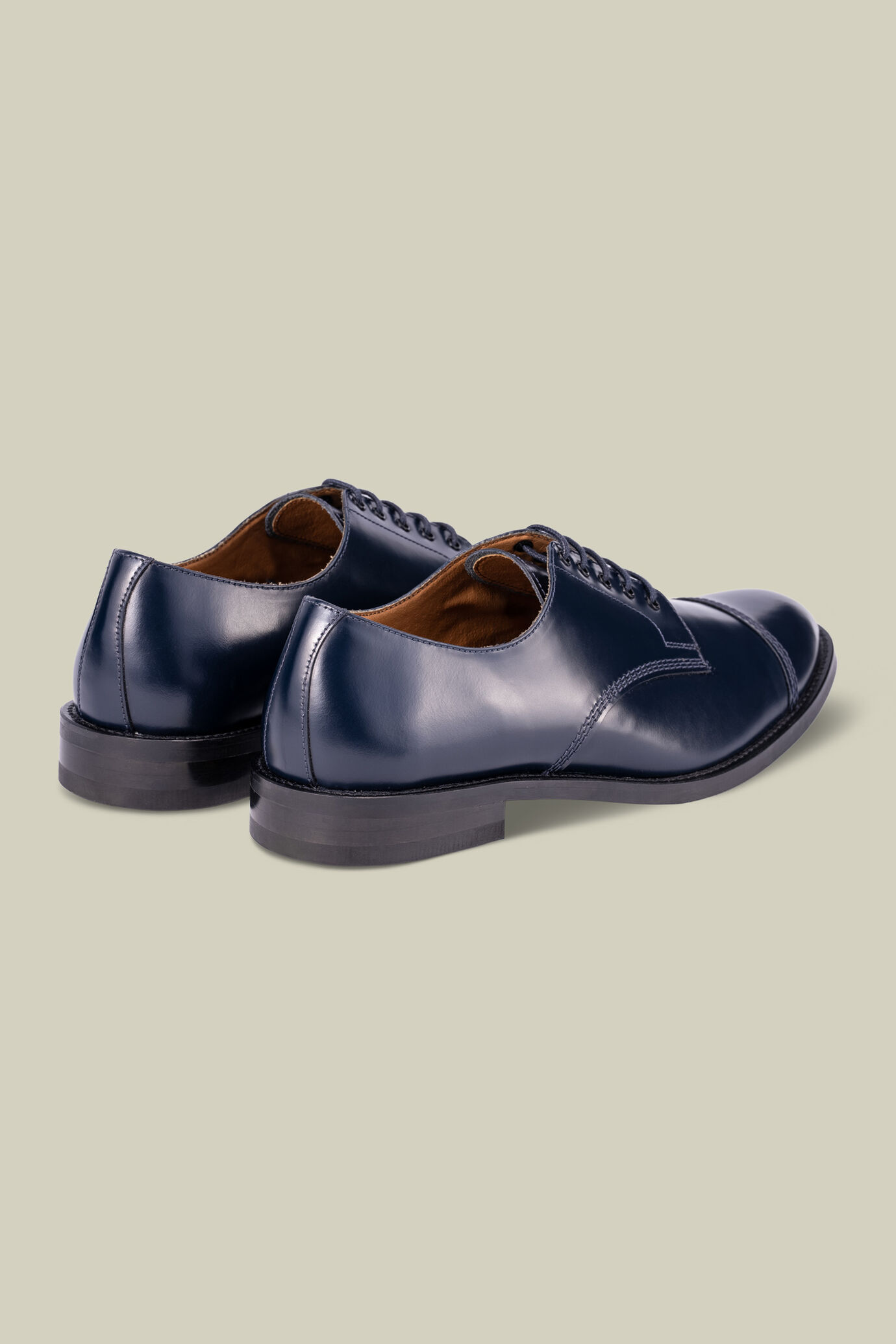 Derby-Schuh für Herren aus 100 % echtem Leder image number 3